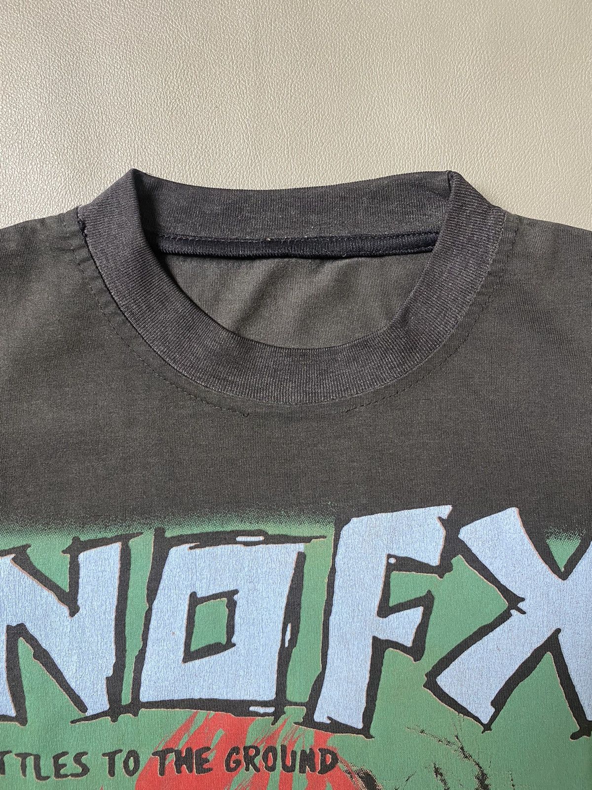 Band Tees × Vintage RARE Vintage Nofx Bottles To The Ground Tshirt Size US L / EU 52-54 / 3 - 8 Thumbnail