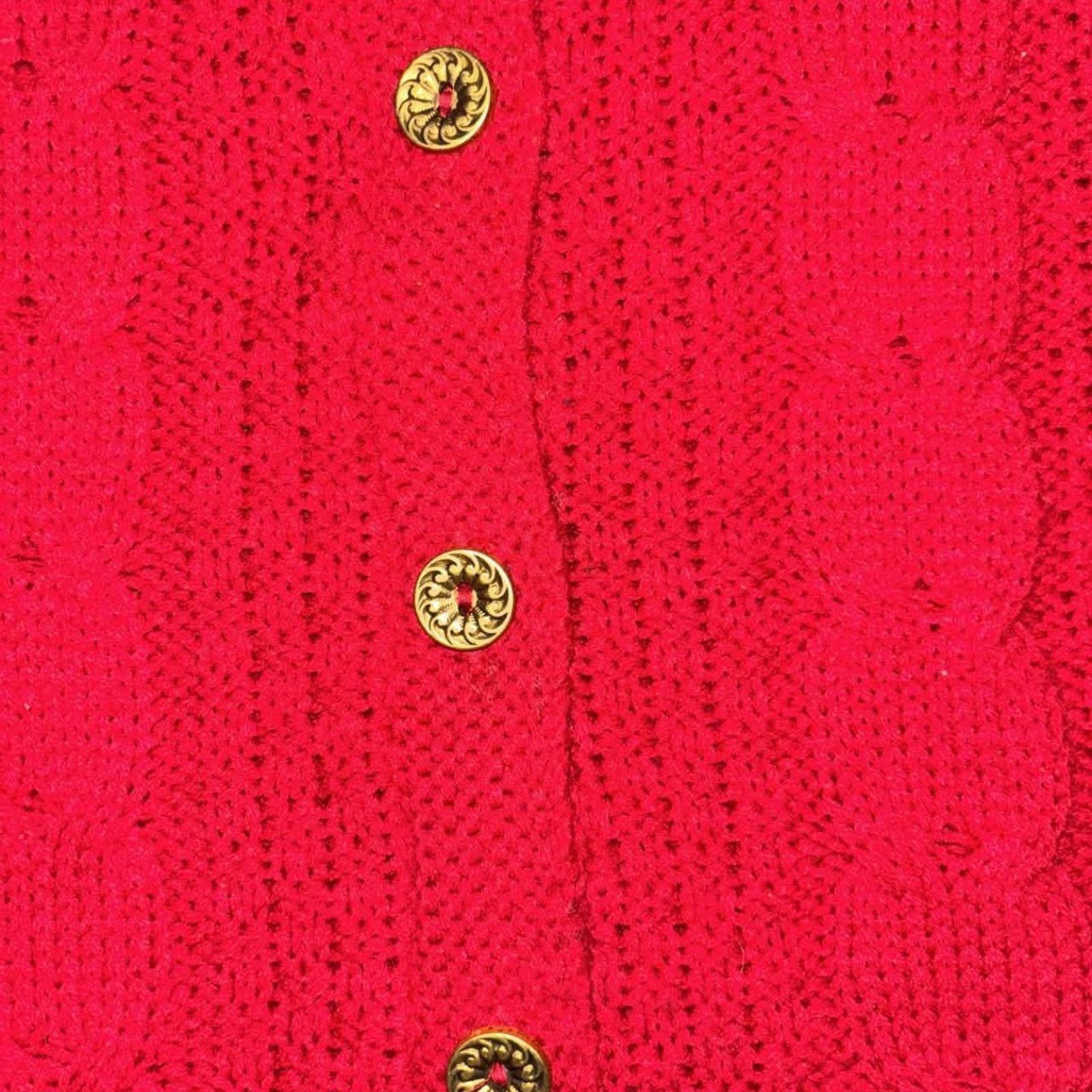 Vintage Vintage 90s Bobbie Brooks Cableknit Cardigan Knit Sweater Size L / US 10 / IT 46 - 5 Thumbnail