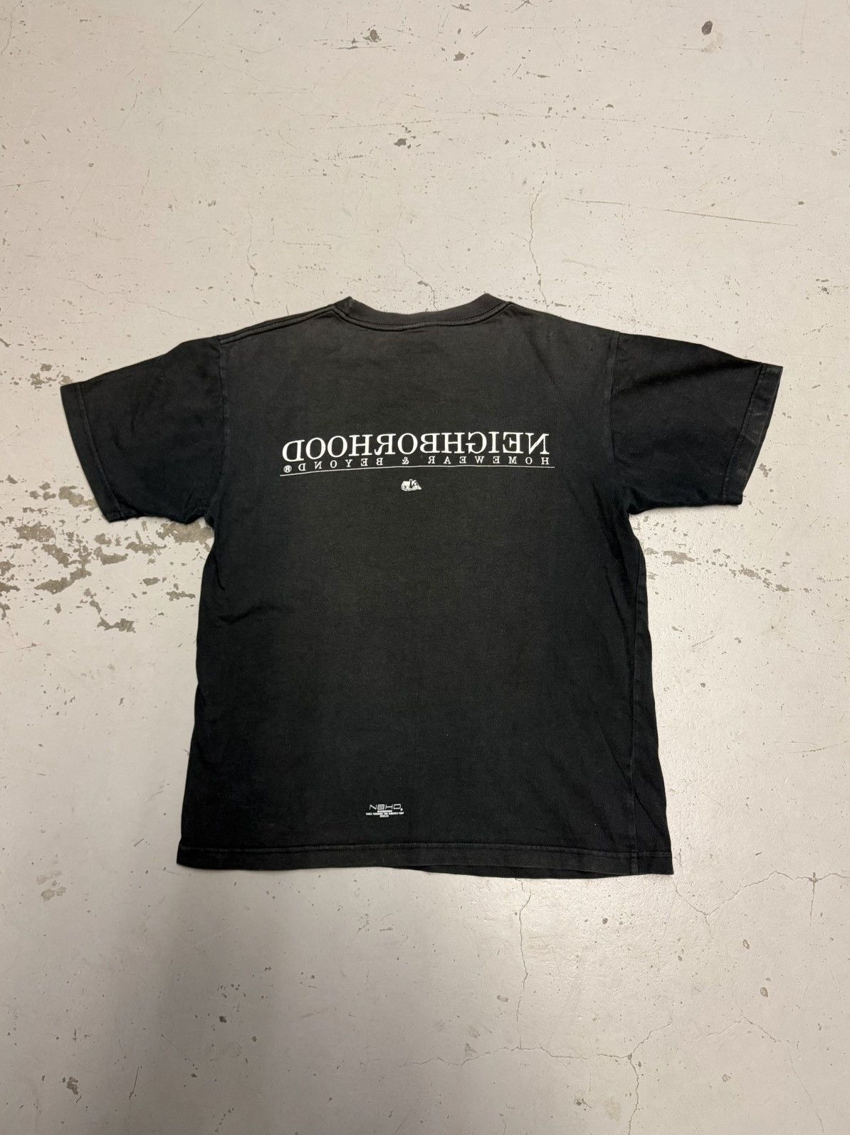Neighborhood nbhd black tee Size US M / EU 48-50 / 2 - 7 Thumbnail