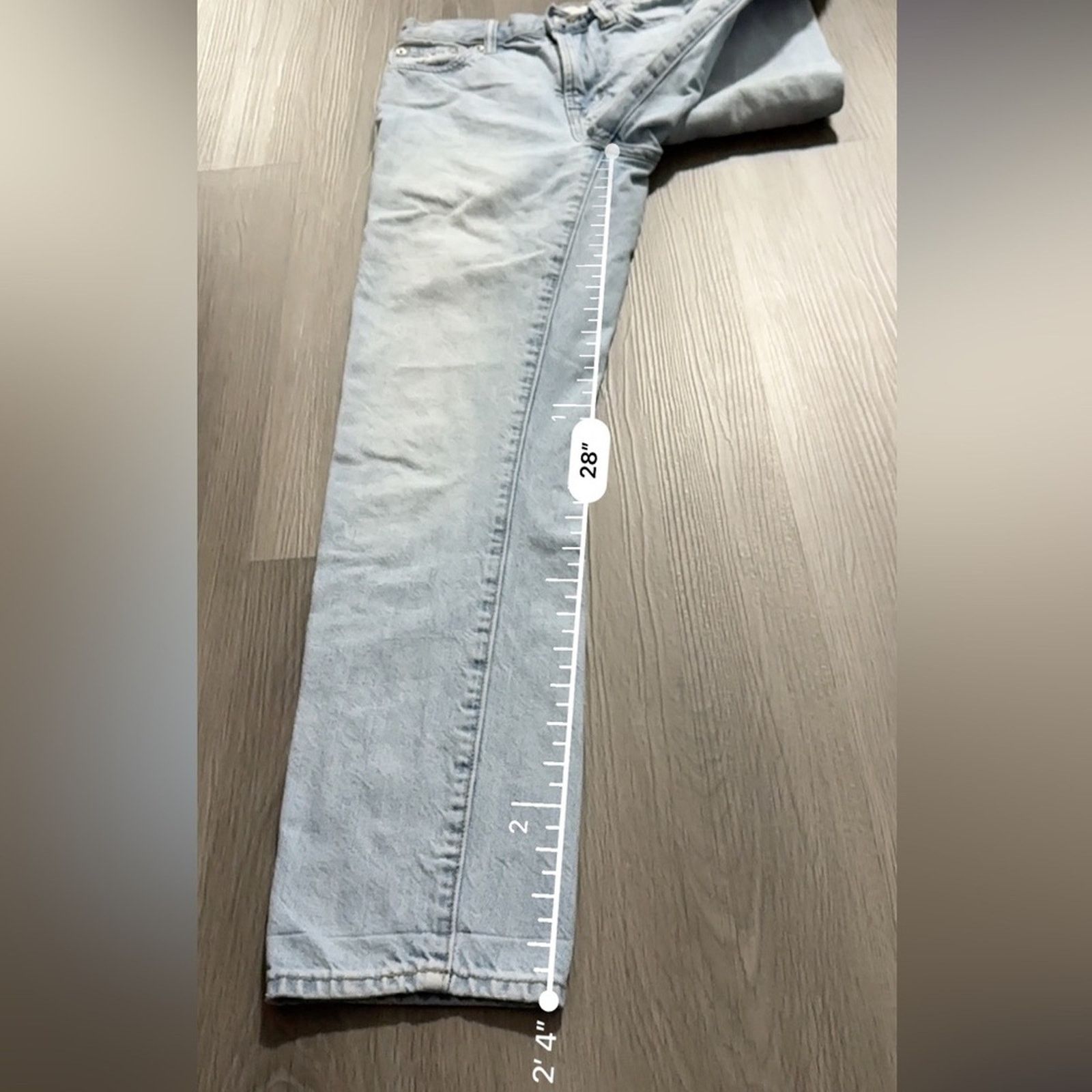 Madewell Madewell The Perfect Vintage High Rise Jeans in Fitzgerald Size 24" / US 00 / IT 34 - 14 Thumbnail
