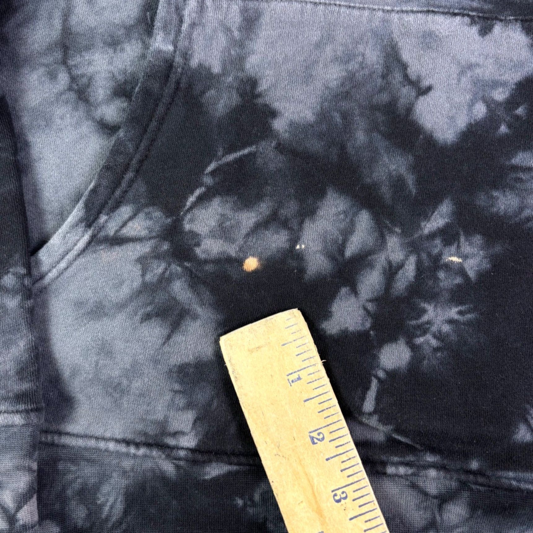 Affliction Affliction Hoodies Mens XL Tie Dye Moto Graphic Live Fast Black Multicolor Graphic Print Pullover Hooded Beaded Pocket V-Neck Long Sleeve Size US XL / EU 56 / 4 - 6 Thumbnail