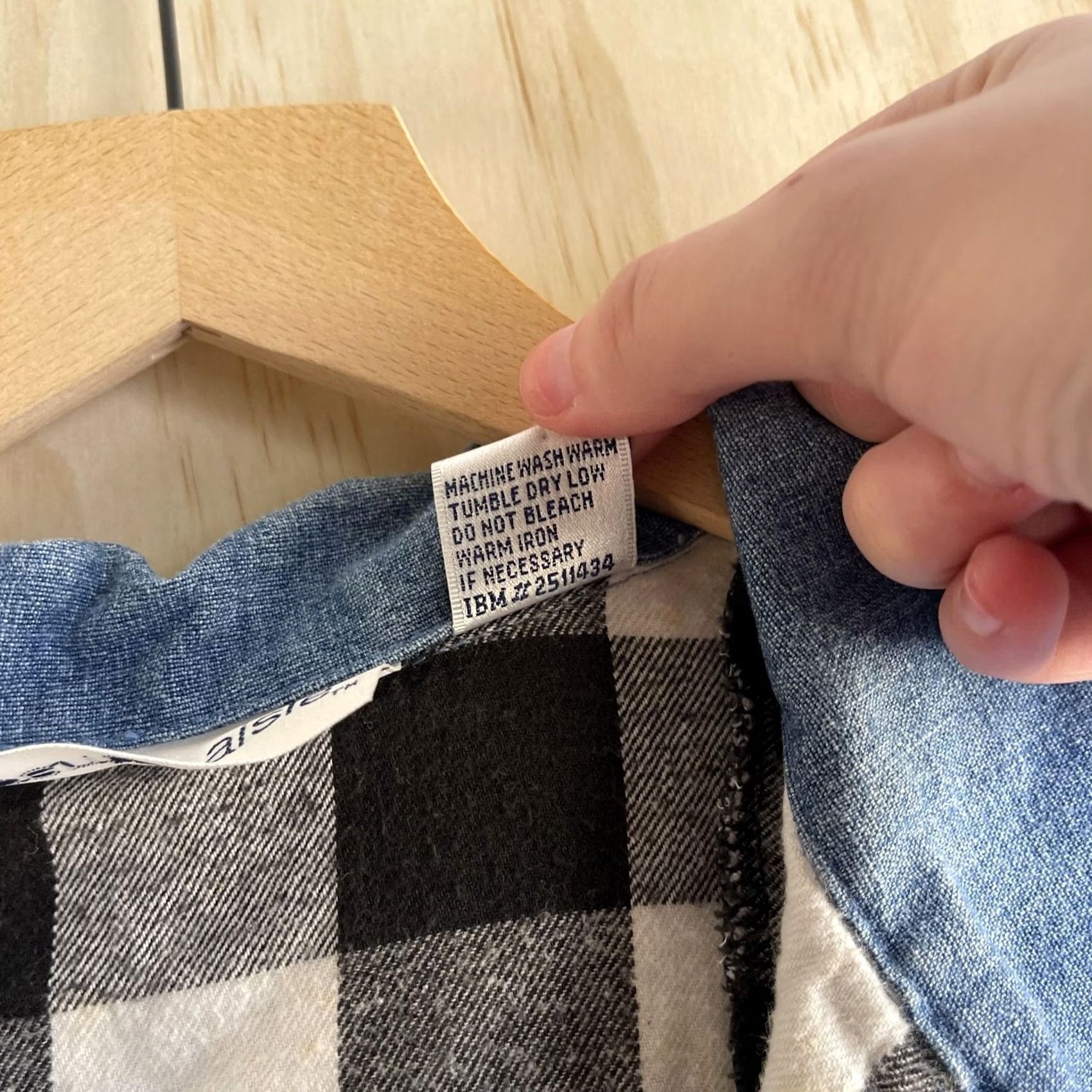 Vintage VINTAGE Center Aisle Shirt Jacket Mens Large Black White Plaid Flannel Zip Front Size US L / EU 52-54 / 3 - 3 Thumbnail