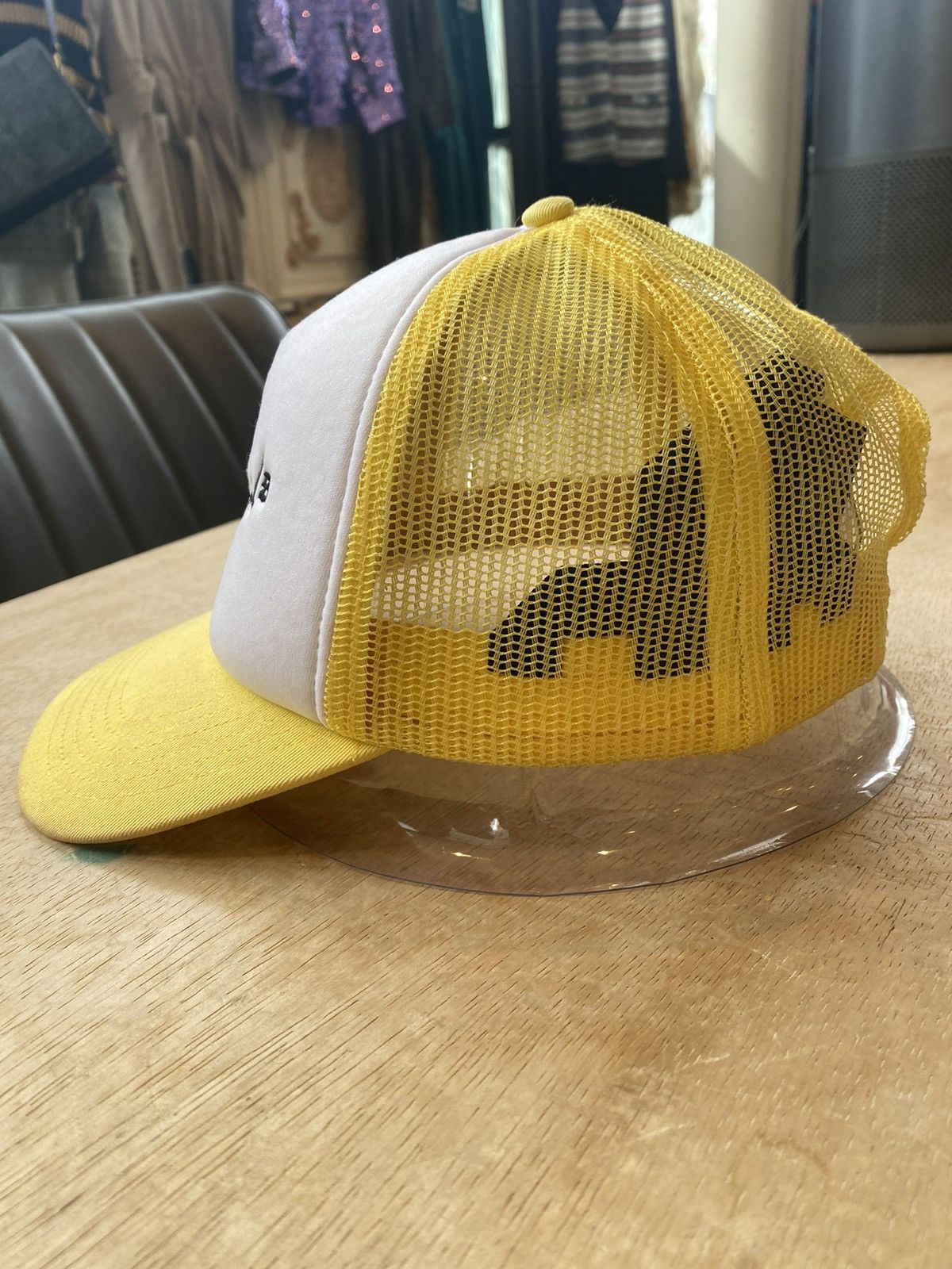 Palm Angels Palm Angels Logo Trucker Hats One Size Size ONE SIZE - 5 Thumbnail