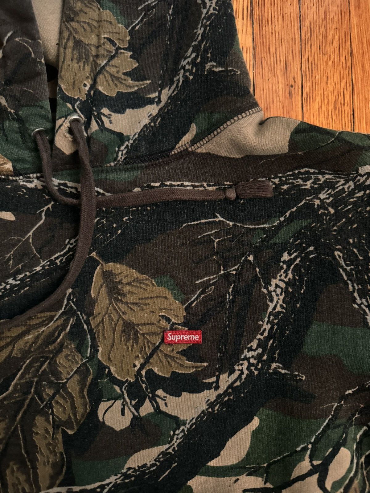 Supreme Camo Supreme Small Box Hoodie 'Branch Woodland Camo' Size US M / EU 48-50 / 2 - 4 Thumbnail