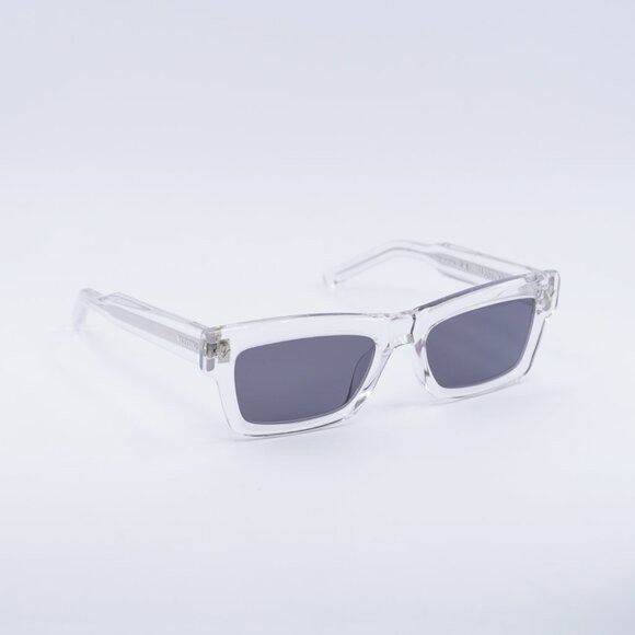 Valentino Valentino V-SHARP VLS-134C Sunglasses Transparent Rectangle Size ONE SIZE - 5 Thumbnail