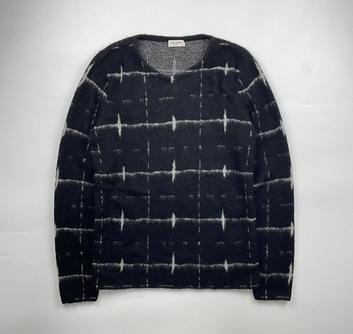 Saint Laurent Paris Saint Laurent Mohair Sweater Size US S / EU 44-46 / 1 - 1 Thumbnail