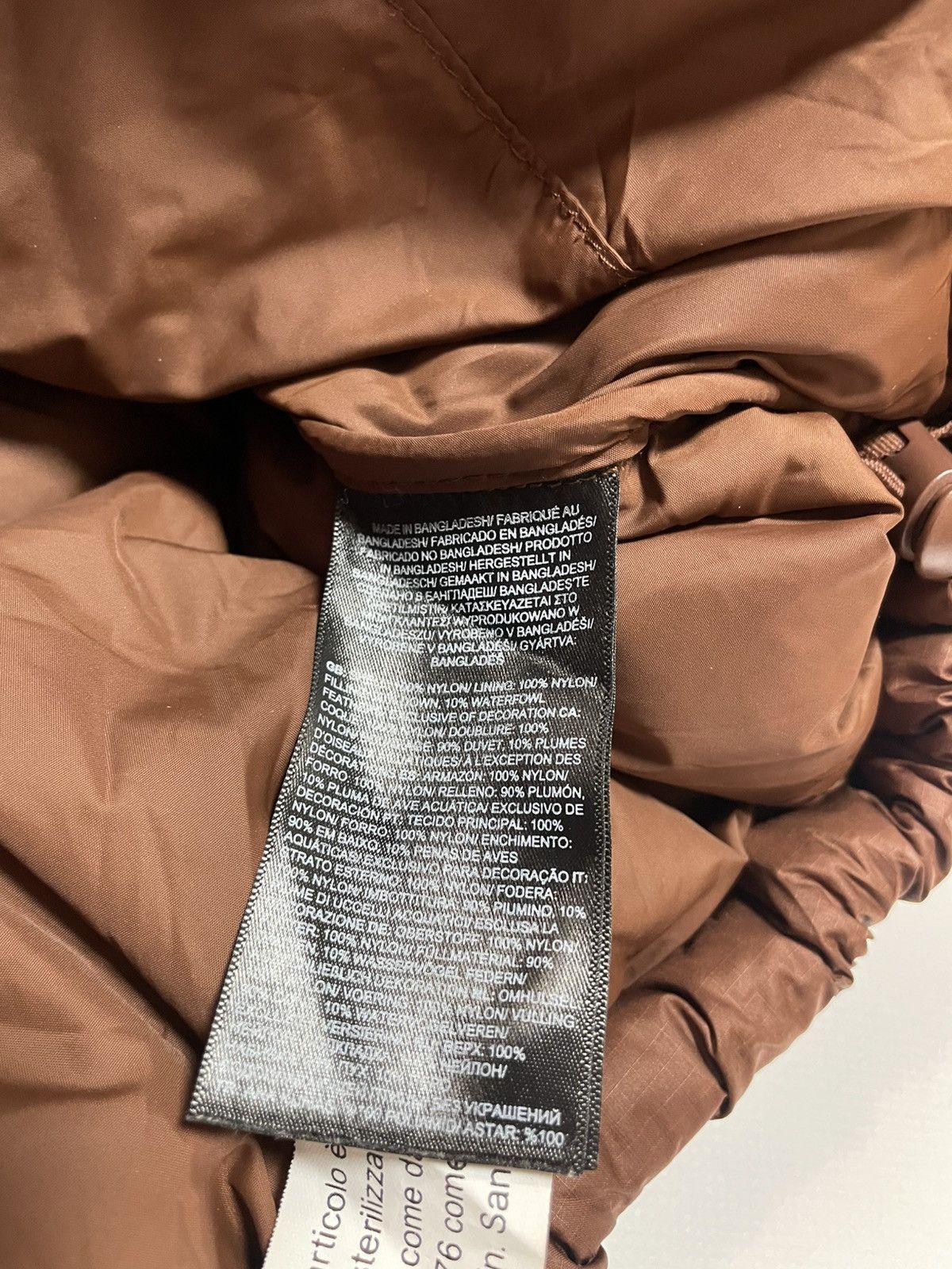 The North Face TNF 700 Nuptse Puffer Jkt Brown Kendall Jenner Retro Sz M Size M / US 6-8 / IT 42-44 - 9 Thumbnail