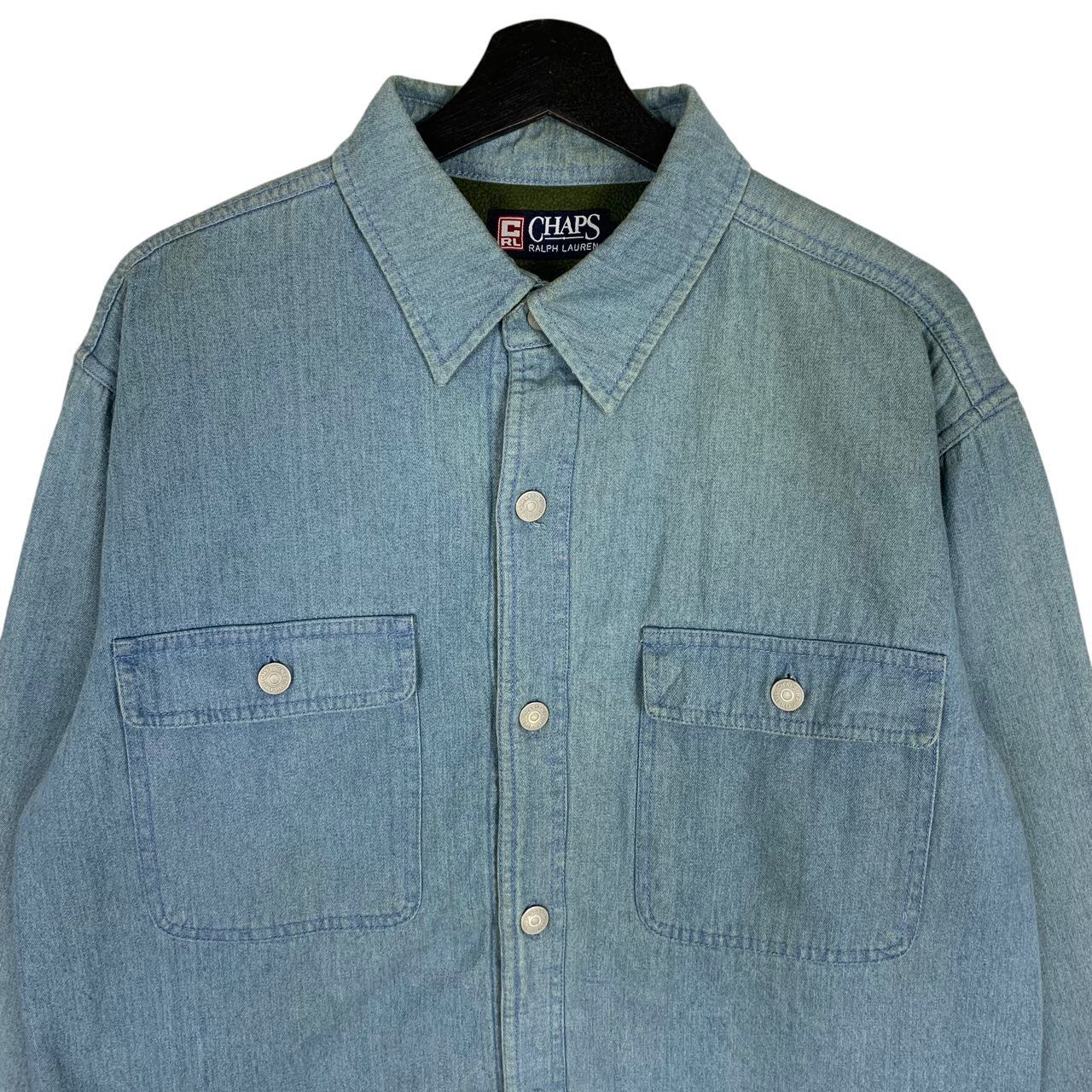 Chaps × Ralph Lauren Luxury Brand Chaps Ralph Lauren Jacket Workwear Shirt Denim Size US M / EU 48-50 / 2 - 3 Thumbnail
