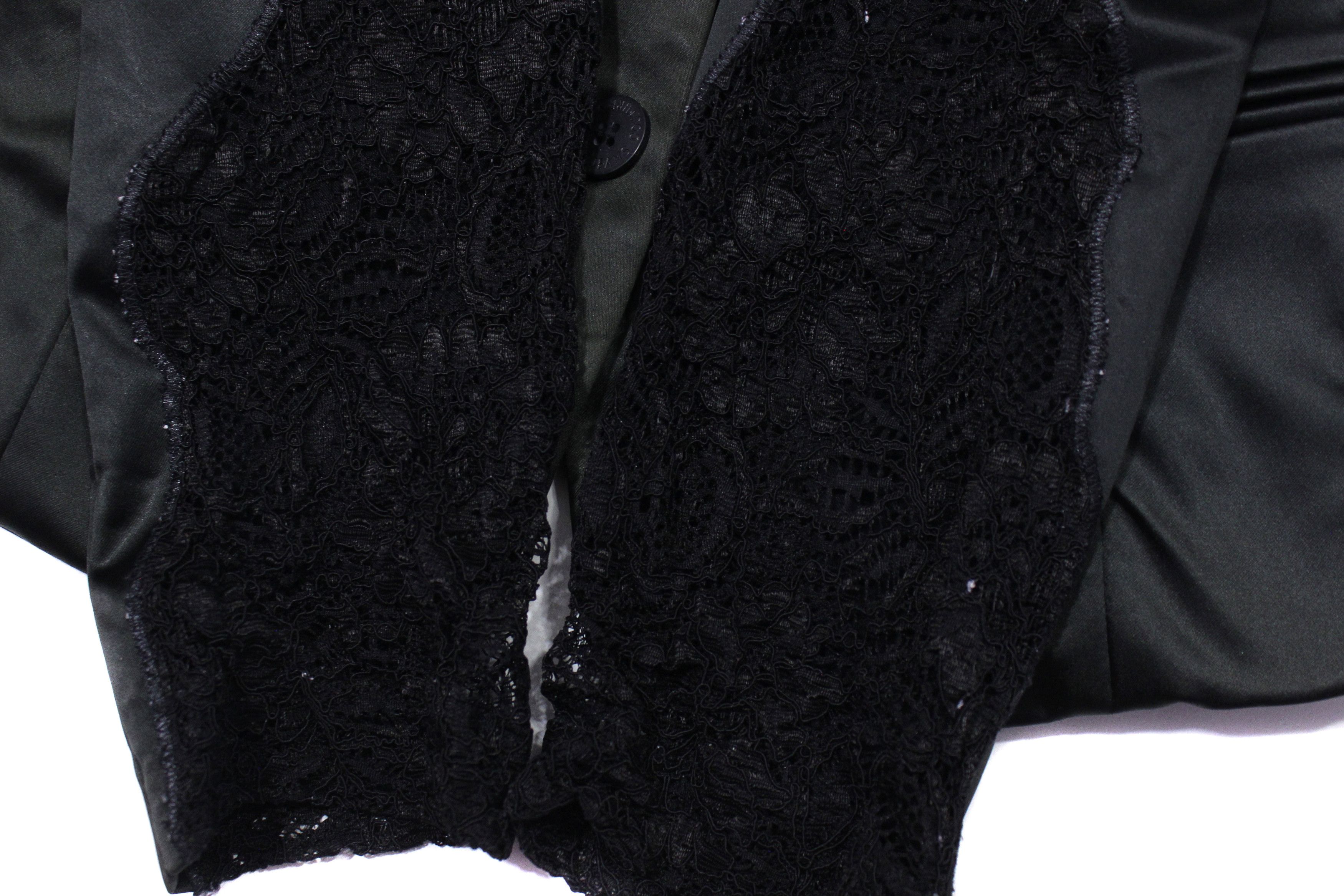 Versace Nylon Embroidered Blazer Vintage Size M / US 6-8 / IT 42-44 - 8 Thumbnail