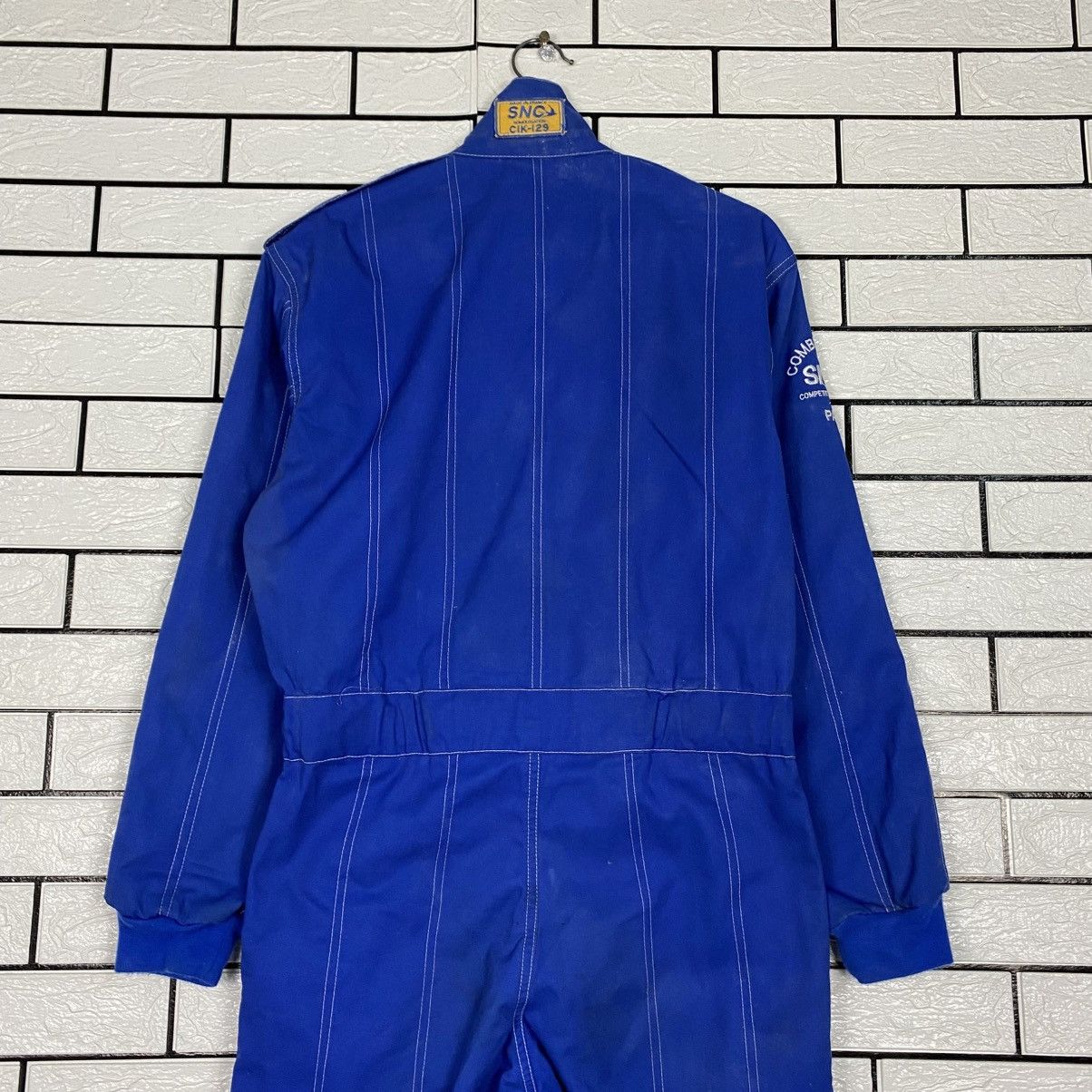 Japanese Brand Combinaisons SNC Paris Coverall Racing Big Logo Made France Size US 32 / EU 48 - 15 Thumbnail