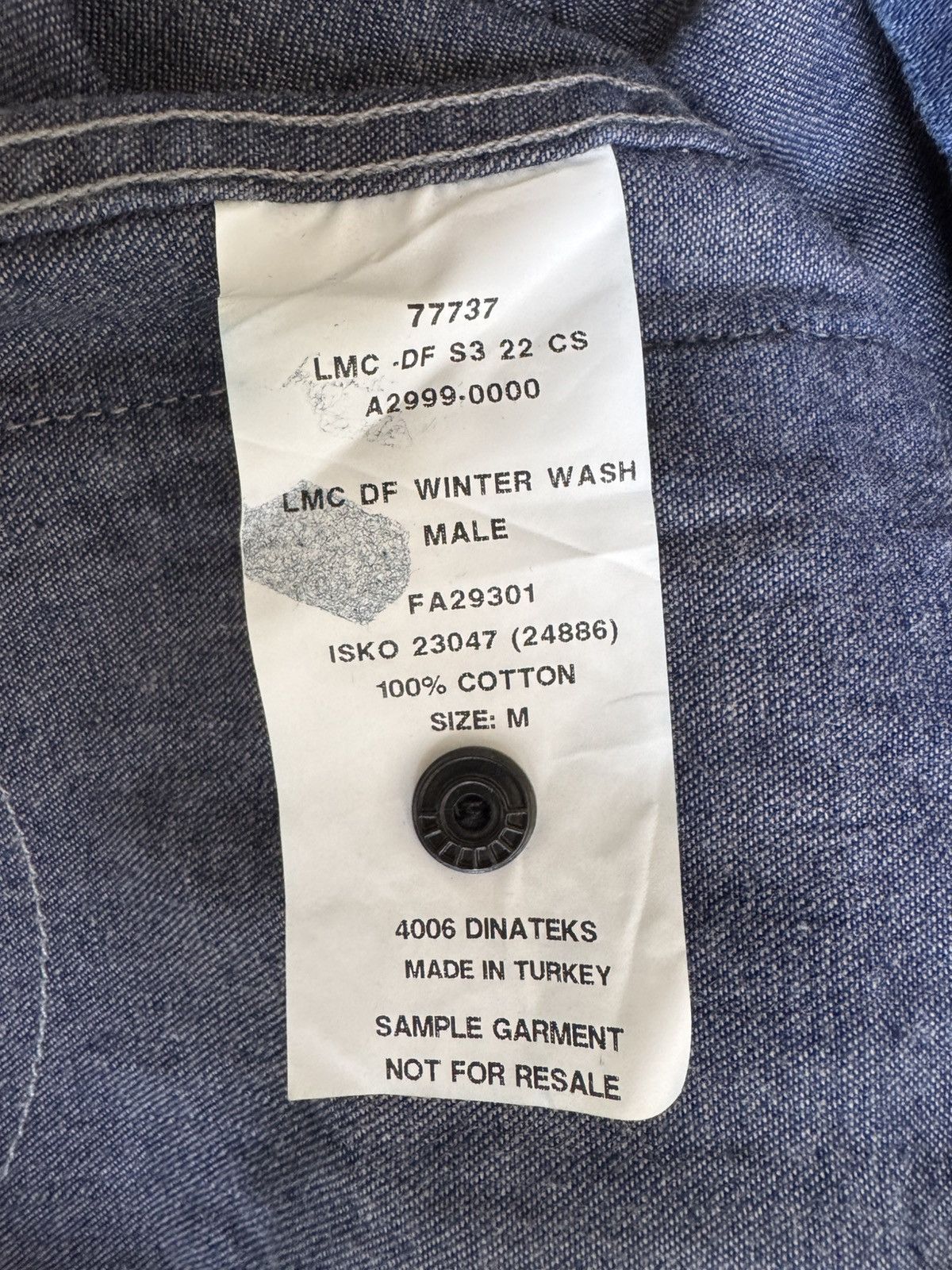 Levi's VERY RARE VINTAGE JACKET JEANS LEVIS DENIM FAMILY SAMPLE Size US M / EU 48-50 / 2 - 6 Thumbnail