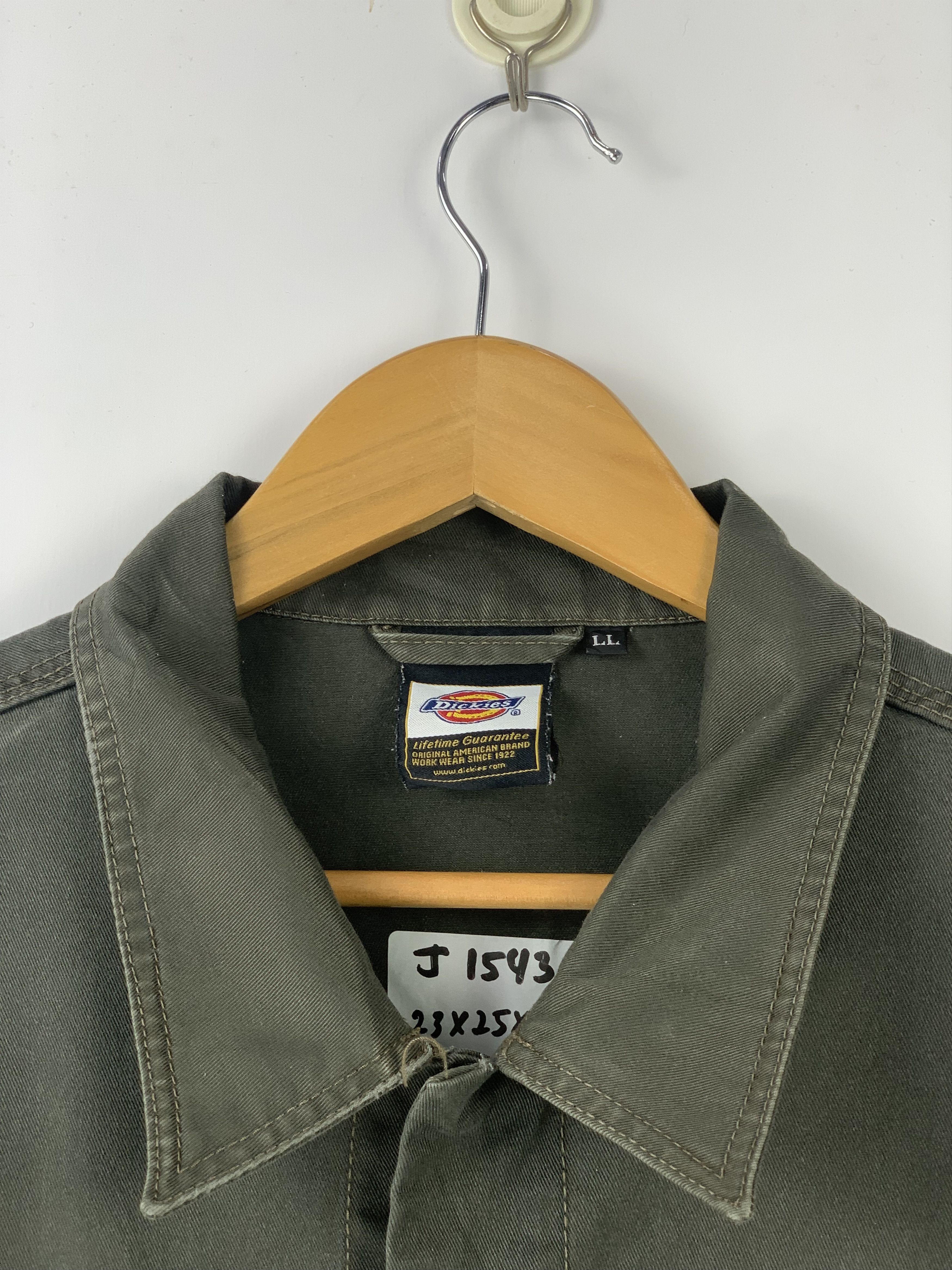 Dickies Vintage Dickies Workers Denim Jacket J1543 Size US L / EU 52-54 / 3 - 14 Thumbnail