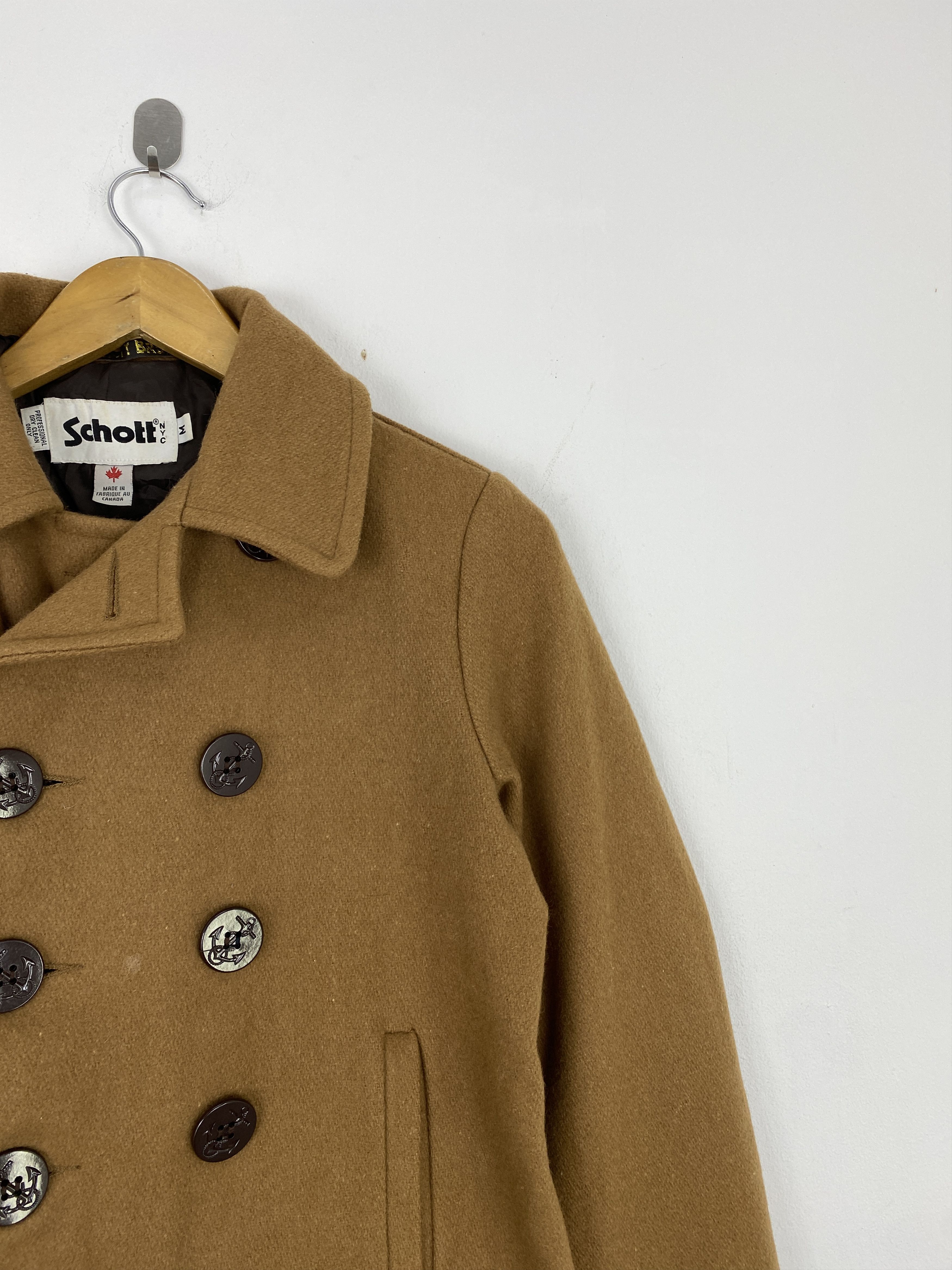 Schott Vintage Schott Double Breasted Wool Jacket J1957 Size US M / EU 48-50 / 2 - 7 Thumbnail