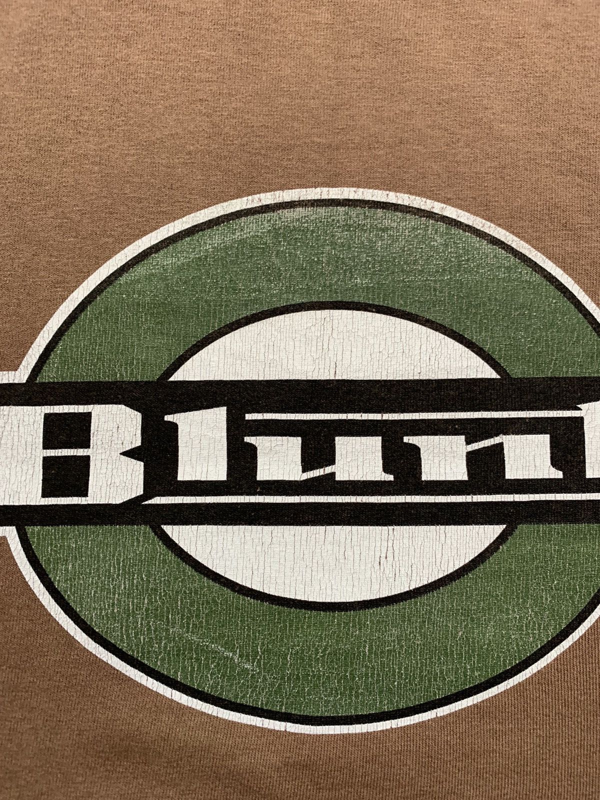 Hook-Ups × Vintage 90s Blunt Skateboards Logo Brown Tee Size US L / EU 52-54 / 3 - 2 Thumbnail