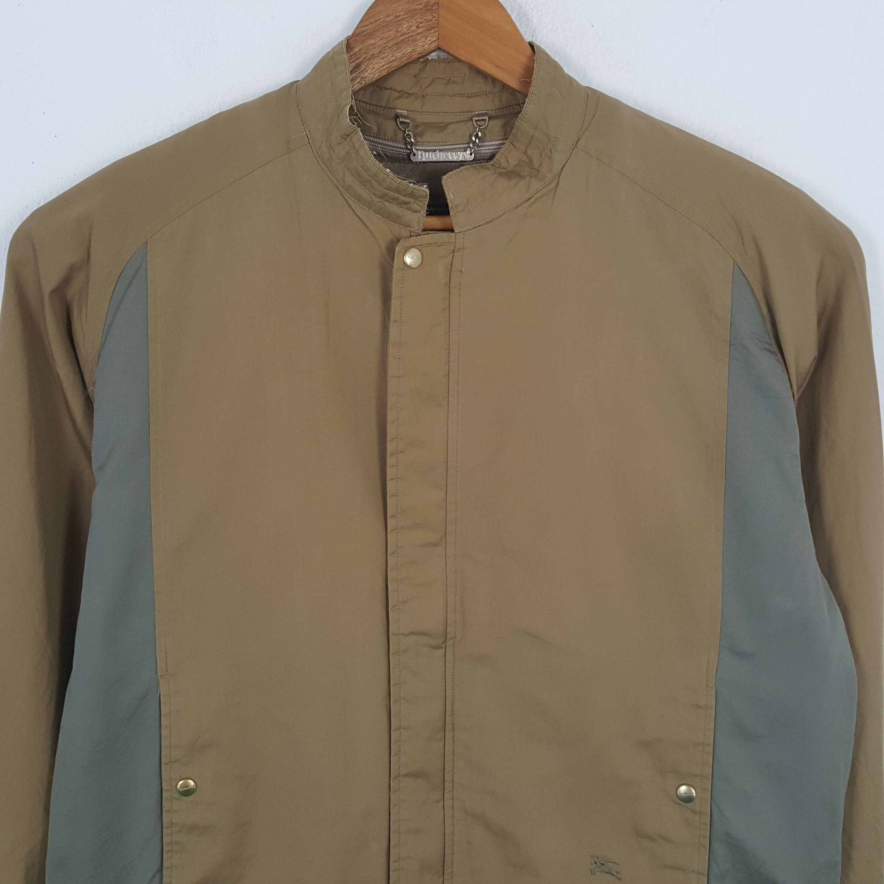 Burberry × Vintage Vintage BURBERRYS Fashion Brand Bombers Custom Jacket Size US M / EU 48-50 / 2 - 4 Thumbnail