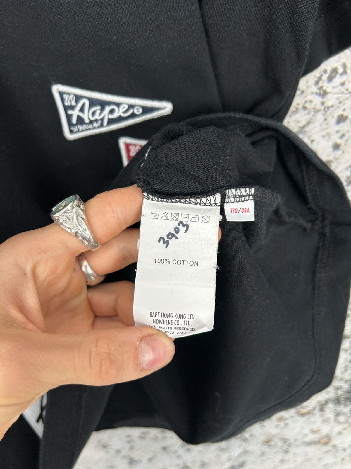 Aape Aape Japanese Graphic Tee Rap Skate Vintage Streetwear Size US S / EU 44-46 / 1 - 9 Thumbnail