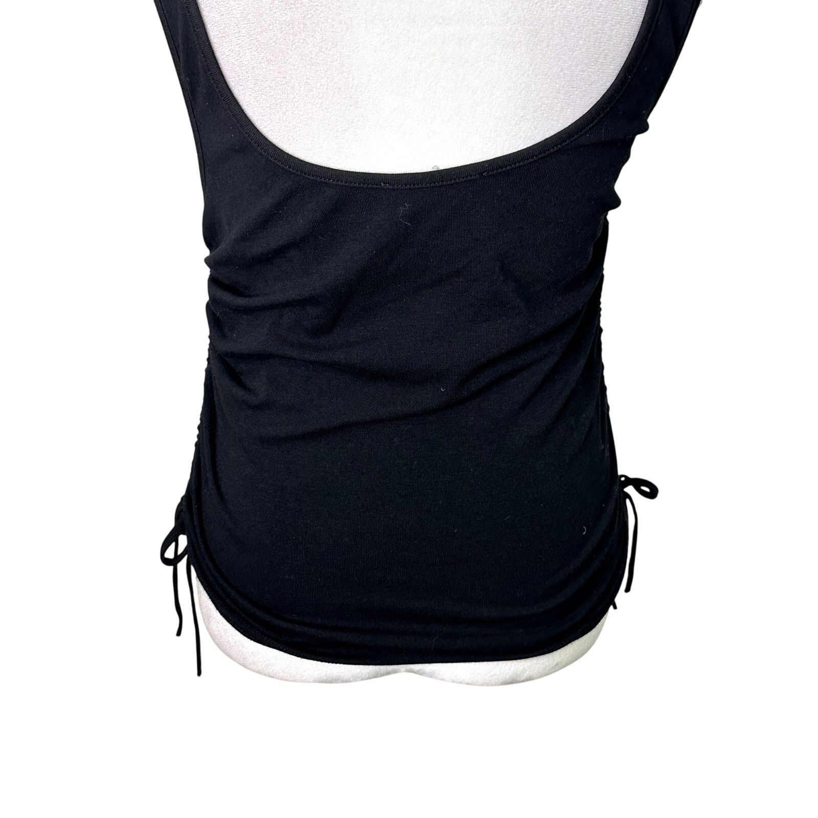 Other 4th & Reckless Annoushka Tank Top Ruched Side Black W L NWOT Size L / US 10 / IT 46 - 9 Thumbnail