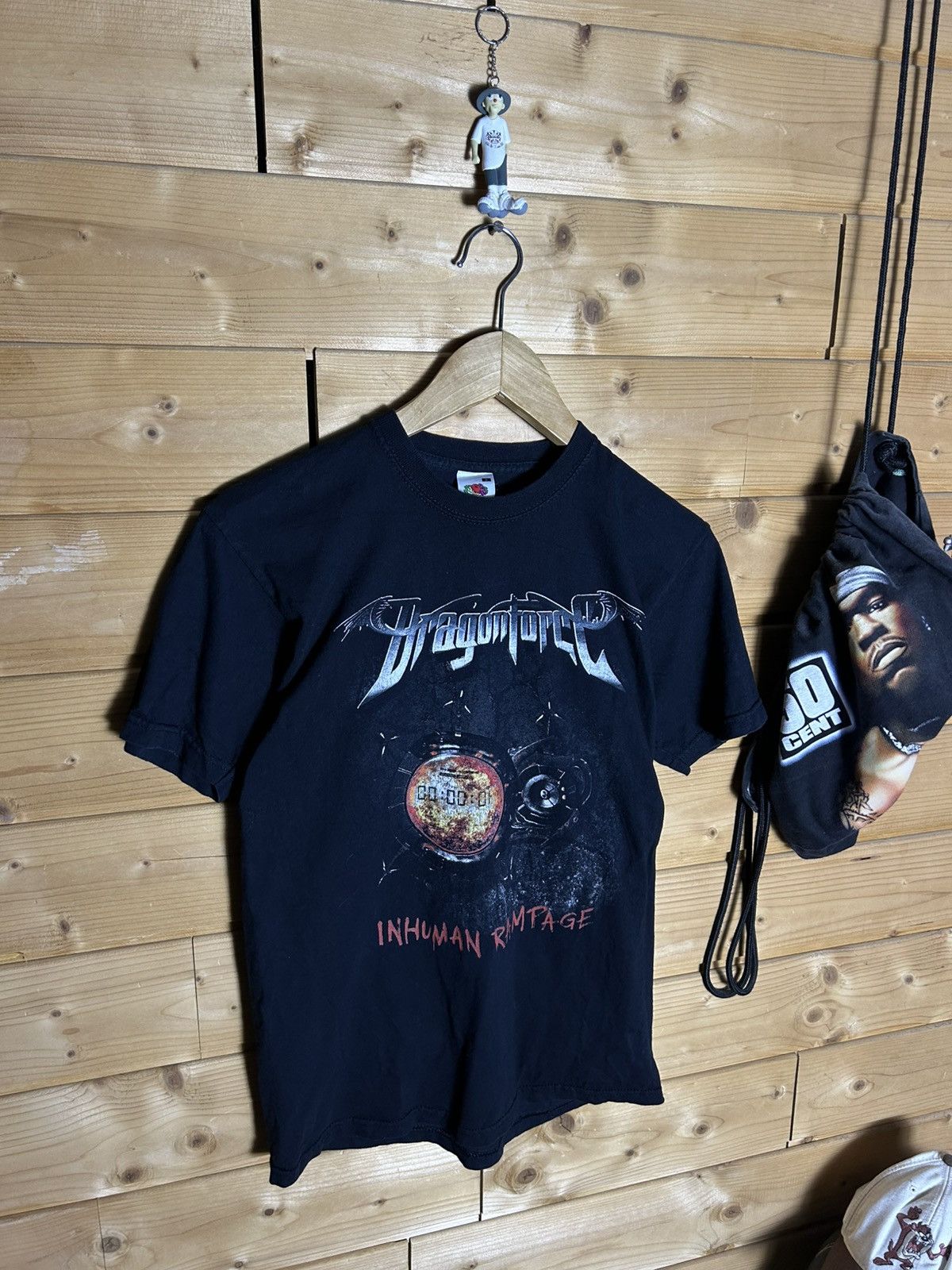 Vintage Vintage 00’s Dragonforce 2007 tour t shirt Size US S / EU 44-46 / 1 - 3 Thumbnail