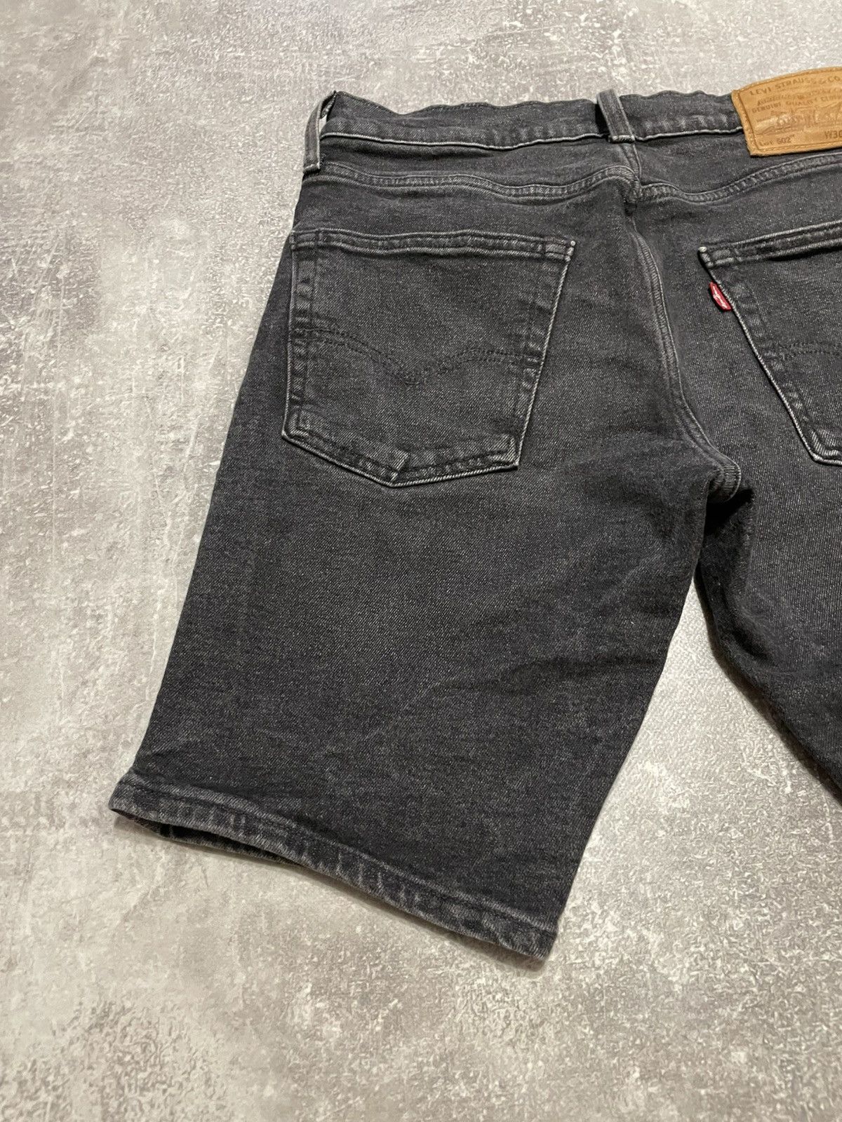 Levi's × Levi's Vintage Clothing Vintage Levis 502 Black Denim Jeans Shorts Size 30 Size US 30 / EU 46 - 13 Thumbnail