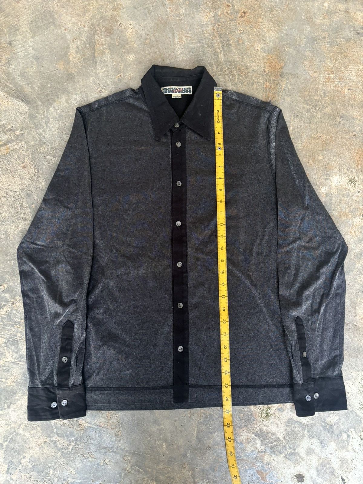 Jean Paul Gaultier Gaultier Homme Objet Jpg Black Shirt Size US M / EU 48-50 / 2 - 9 Thumbnail