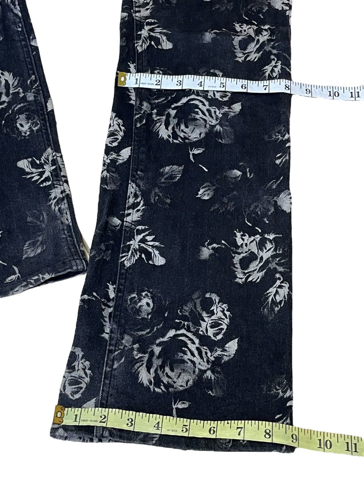 Japanese Brand VINTAGE NATIONALITY + NAME = GROSBEC FULLPRINT FLOWER JEANS Size US 32 / EU 48 - 14 Thumbnail