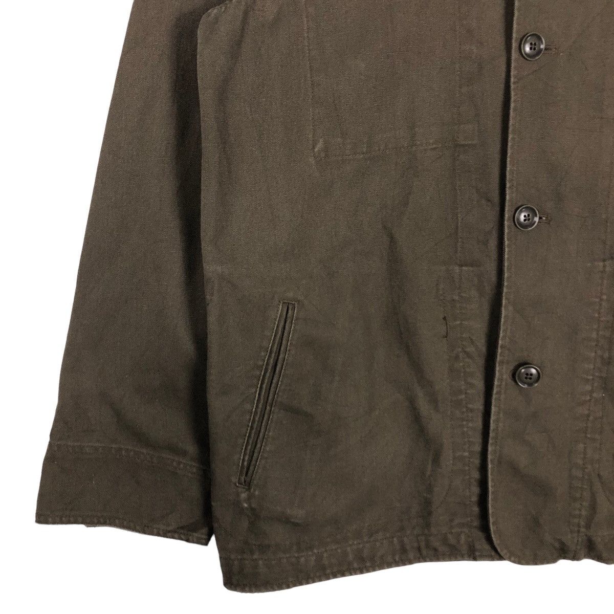 Japanese Brand 🔥Vtg Hikory Chore Jacket Worker Uniqlo Japan Issey Miyake Size US M / EU 48-50 / 2 - 4 Thumbnail