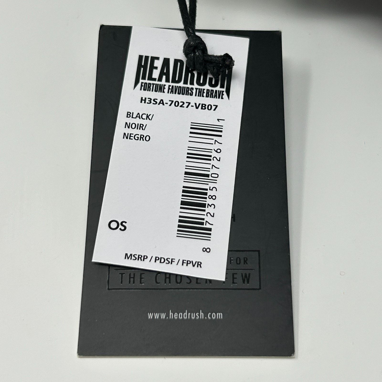 Other Headrush Brand Fortune Favors the Brave Hat Baseball Cap MMA Size ONE SIZE - 8 Thumbnail