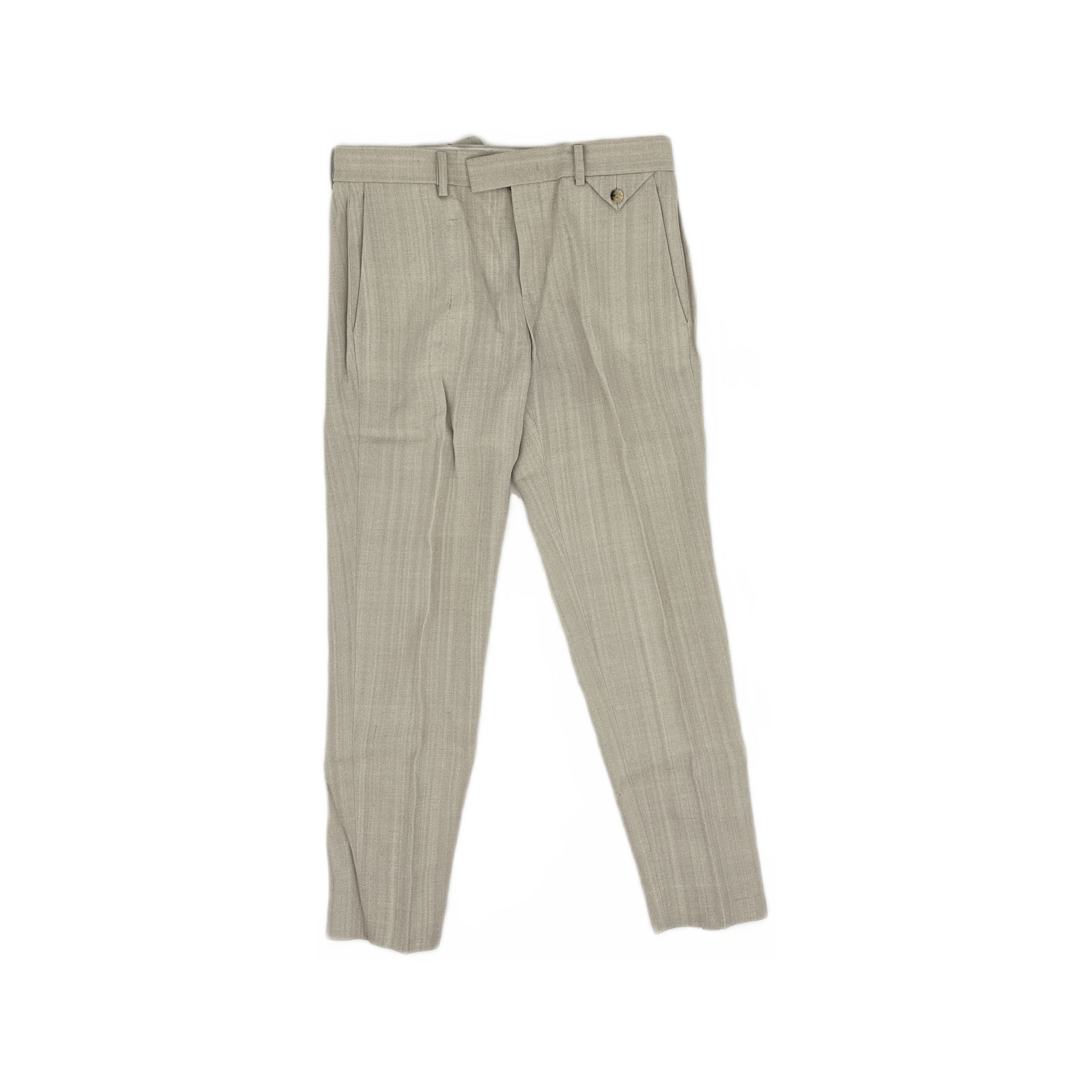 Bottega Veneta Bottega Veneta Herringbone Pants Size 38 Size 26" / US 2 / IT 38 - 1 Thumbnail