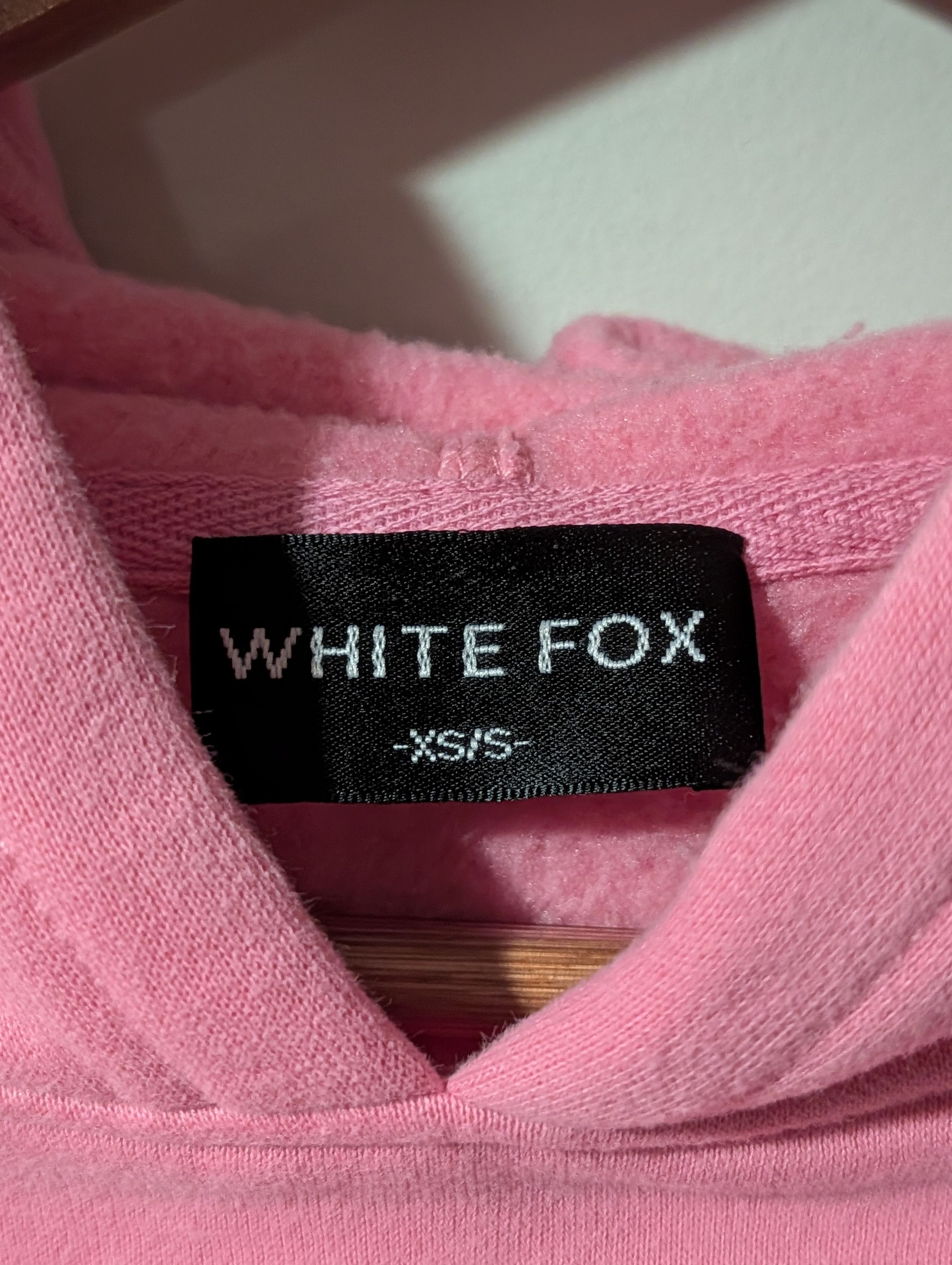 Gildan White Fox Boutique Pink Logo Oversized Hoodie Womens XS/S Size S / US 4 / IT 40 - 3 Thumbnail