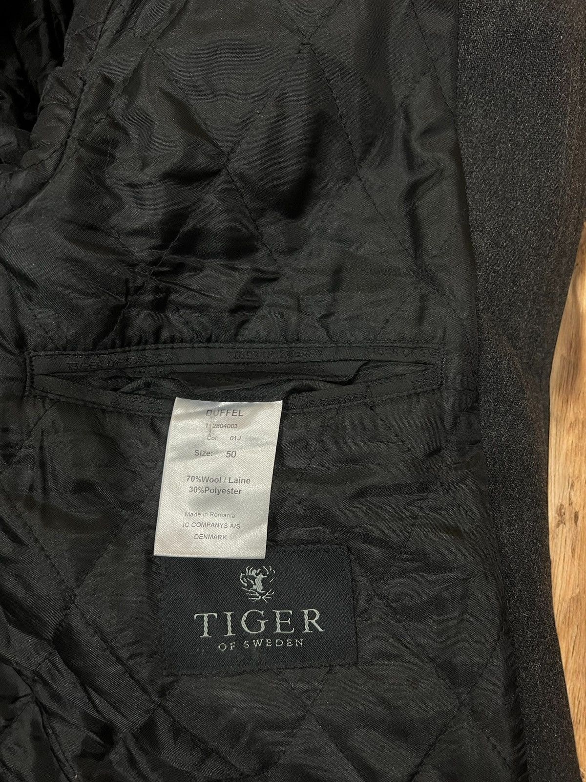Tiger of Sweden Tiger of Sweden Duffle woolen coat size L Size US L / EU 52-54 / 3 - 5 Thumbnail
