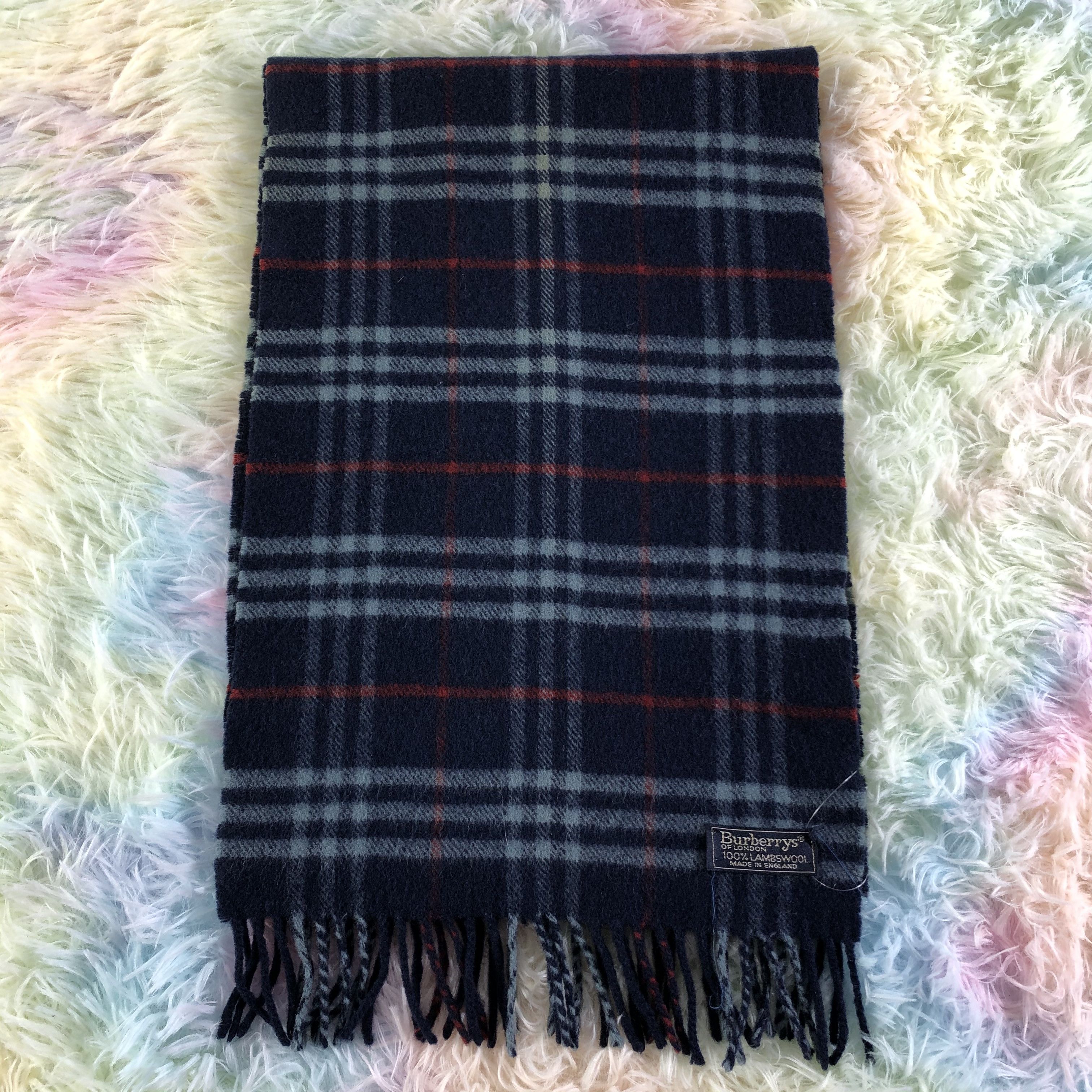 Burberry × Vintage Burberry Scarf / Muffler / Neckwear - KM58 Size ONE SIZE - 2 Thumbnail