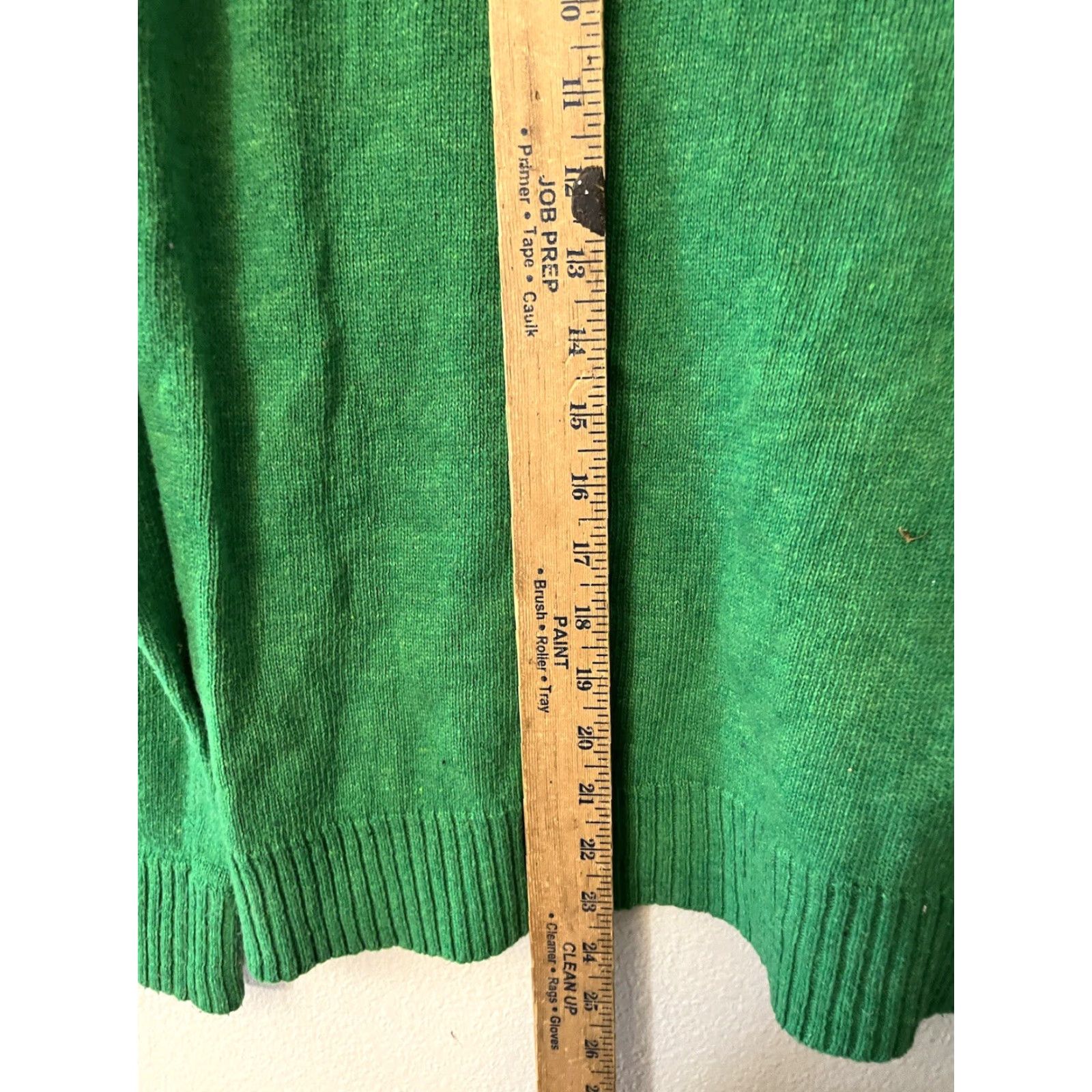 Urban Outfitters Urban Outfitters BDG Men's V-Neck LAMBS WOOL Blend Green Sweater Medium Size US M / EU 48-50 / 2 - 6 Thumbnail