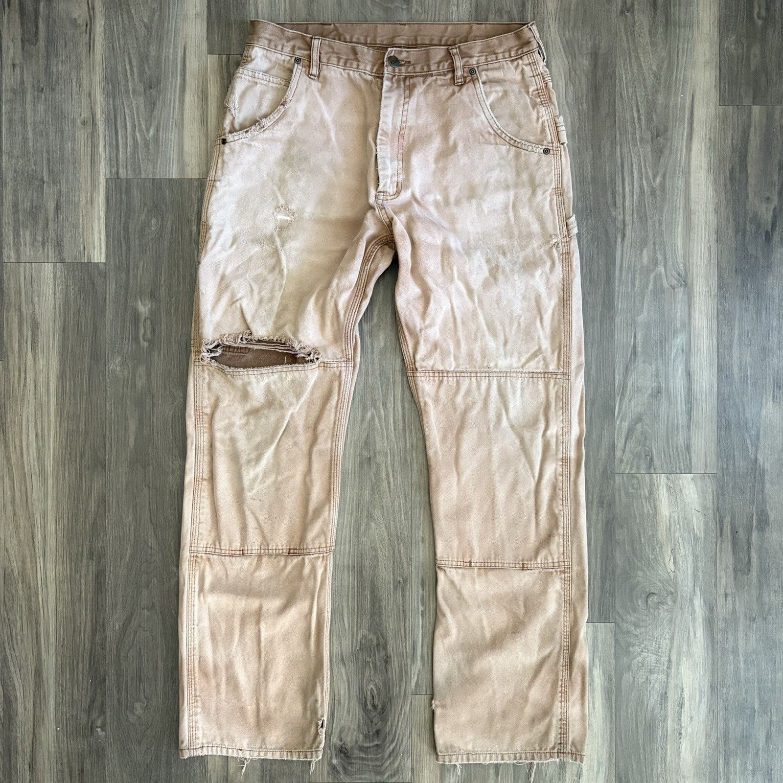 Vintage Vintage Key Carpenter Double Knee Pants Size 34x32 Size US 34 / EU 50 - 5 Thumbnail