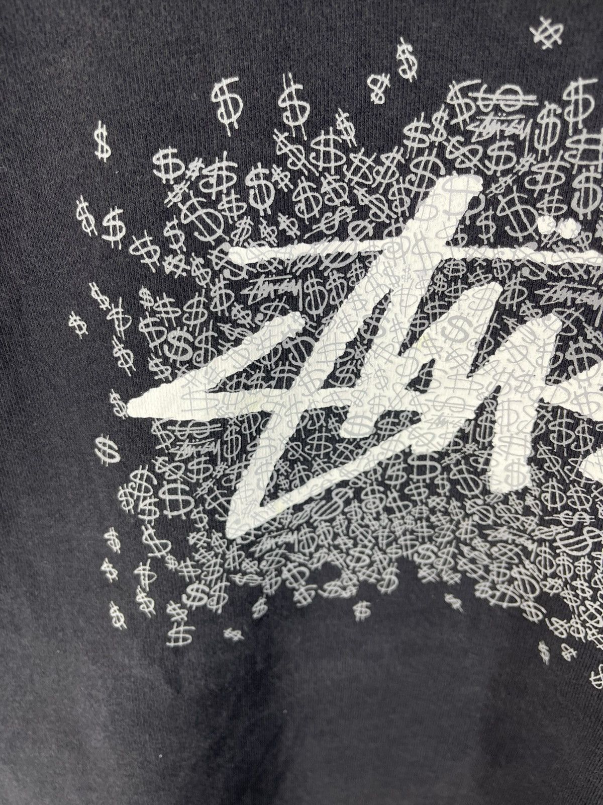 Stussy Vintage Stussy Dollar Sign Pattern Logo Sweatshirt Size US L / EU 52-54 / 3 - 6 Thumbnail