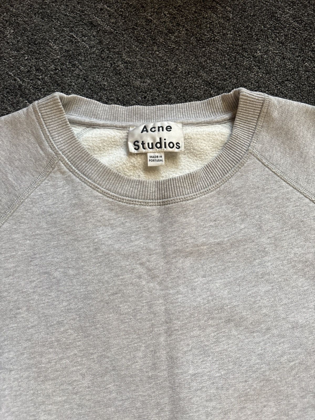Acne Studios Acne Studios Nikoleta FL Grey Sweatshirt Size US M / EU 48-50 / 2 - 2 Thumbnail