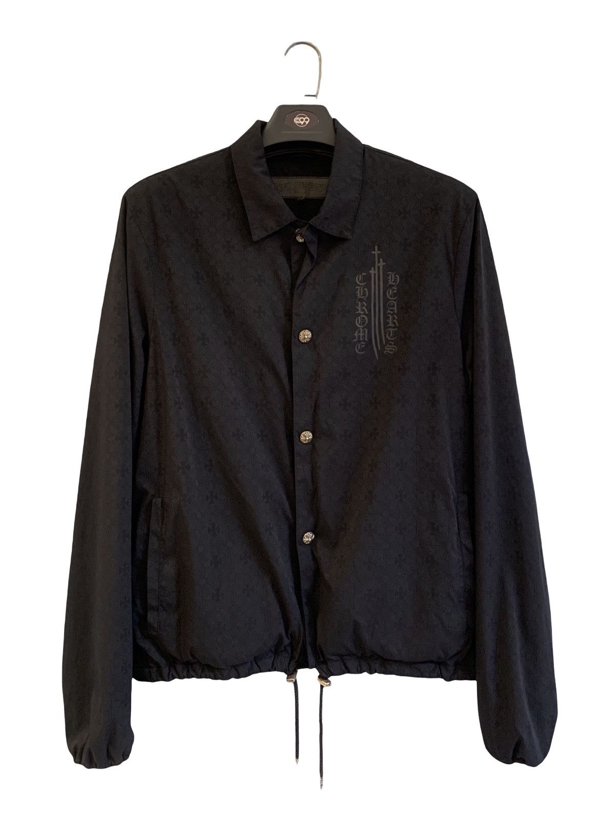 Chrome Hearts Monogram eye chart coach jacket Size US L / EU 52-54 / 3 - 1 Thumbnail