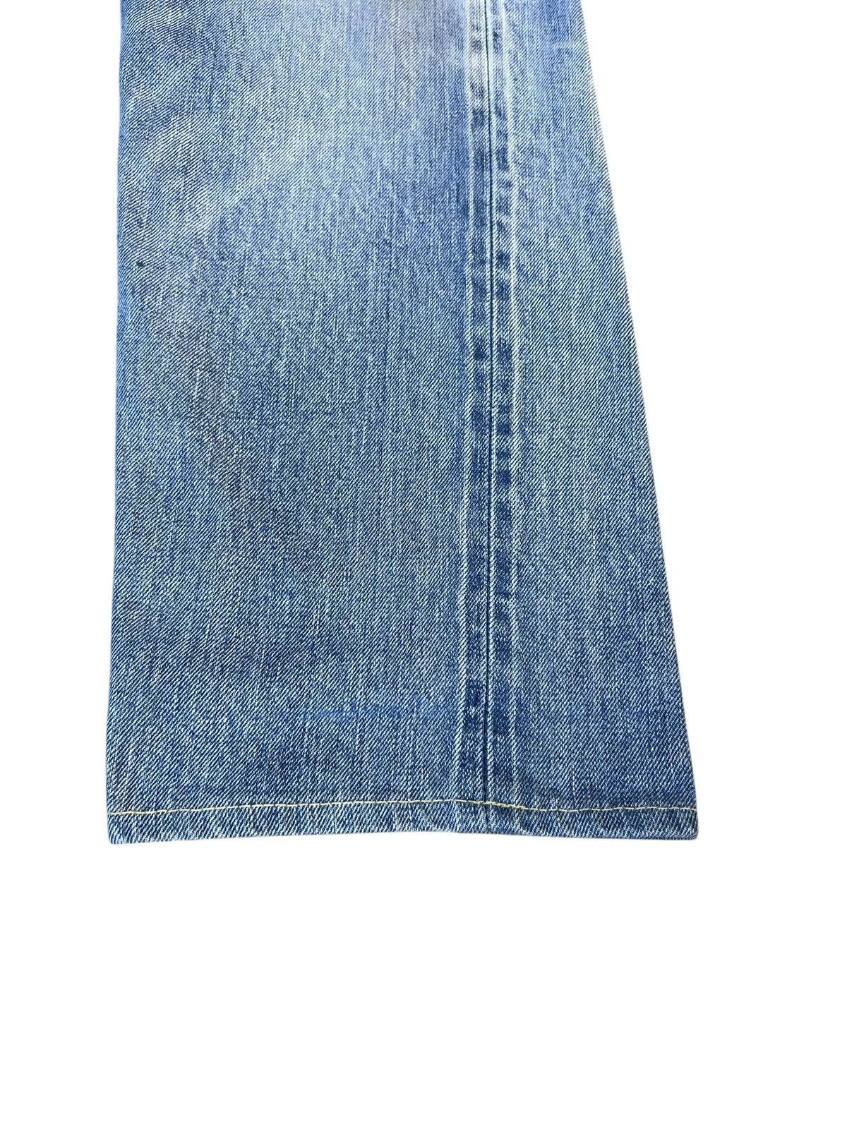 Denime Vintage DENIME Japan Ripped Faded Mud Denim Selvedge Jeans Size US 31 - 13 Thumbnail
