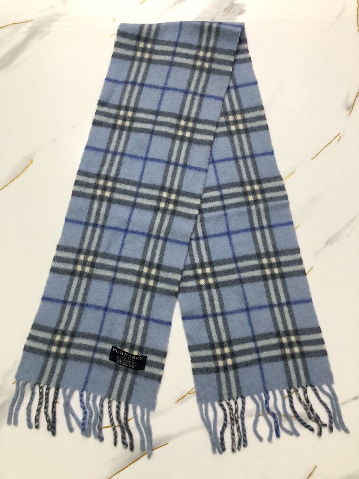 Burberry Vintage Burberry Muffler Scarf Size ONE SIZE - 4 Thumbnail