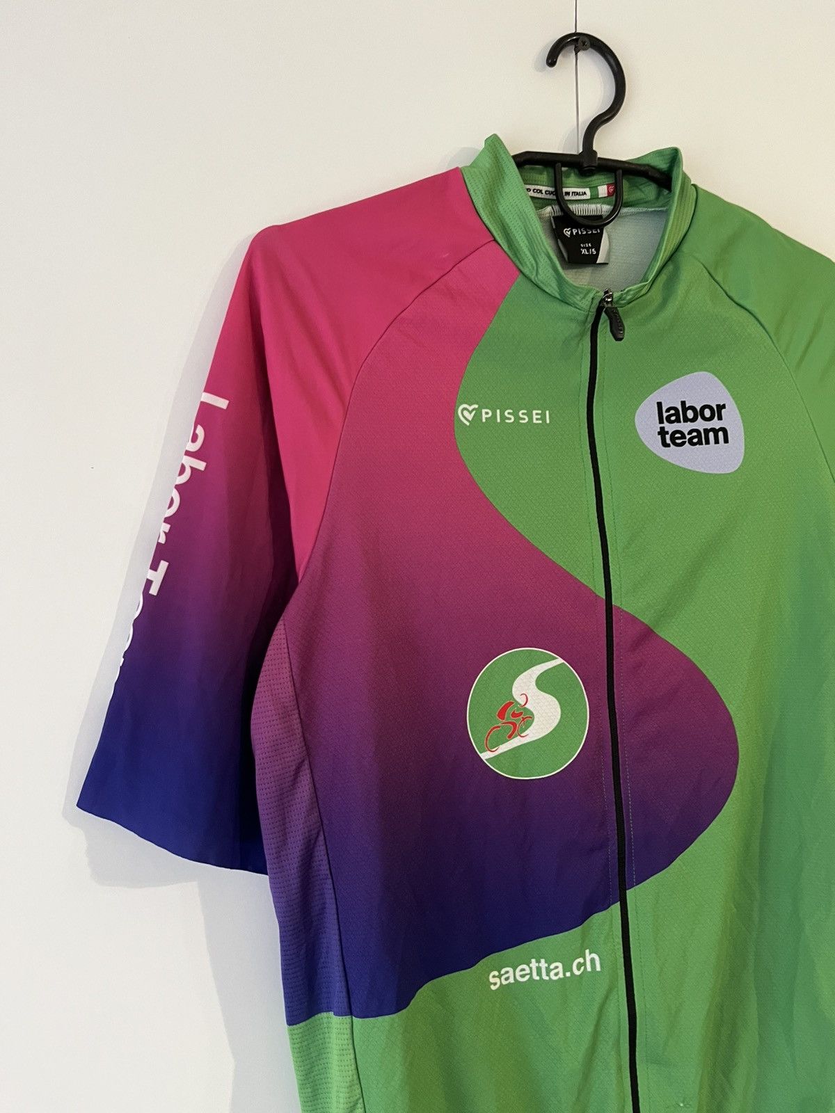 Other Pissei Labor Team Cycle Hype Full Zip Jersey Size US XL / EU 56 / 4 - 2 Thumbnail