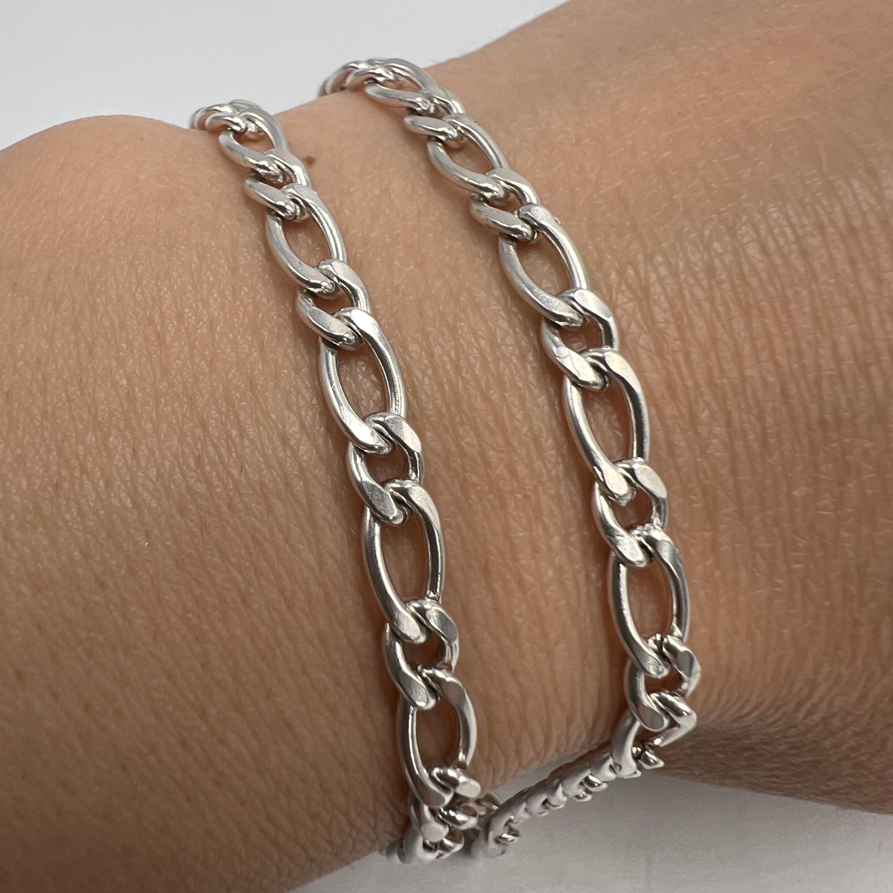 Sterling Silver Vintage Necklace Chain Sterling Silver 925 Jewelry 17.98 Size ONE SIZE - 4 Thumbnail