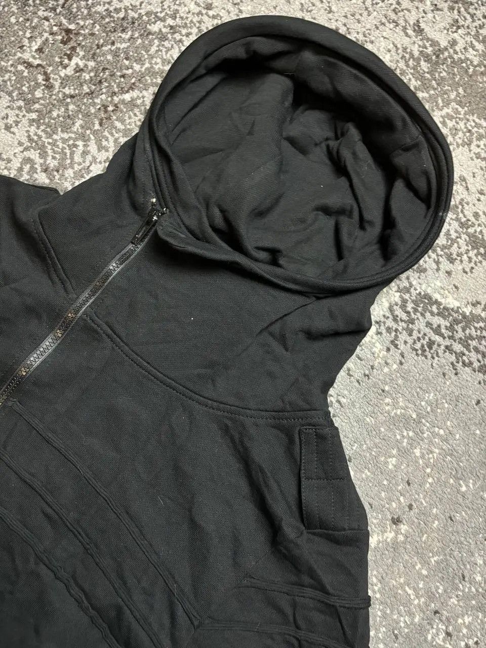 If Six Was Nine × Vintage Vintage Y2K Asymmetrical Owens Style Metal Wire Hood Hoodie Size US M / EU 48-50 / 2 - 2 Thumbnail