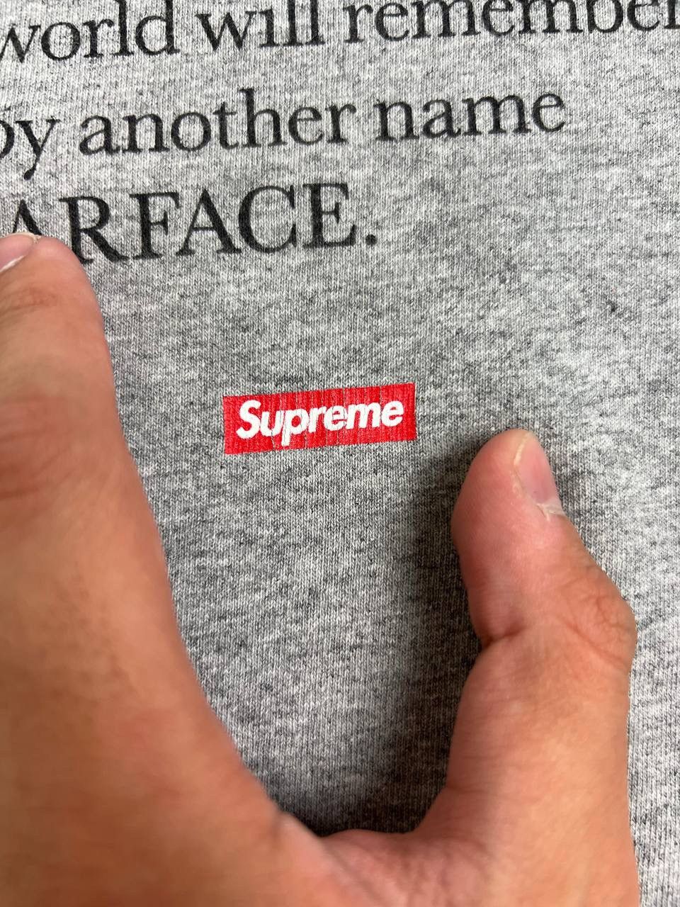 Supreme Supreme Scarface Friend Tee Size US L / EU 52-54 / 3 - 9 Thumbnail