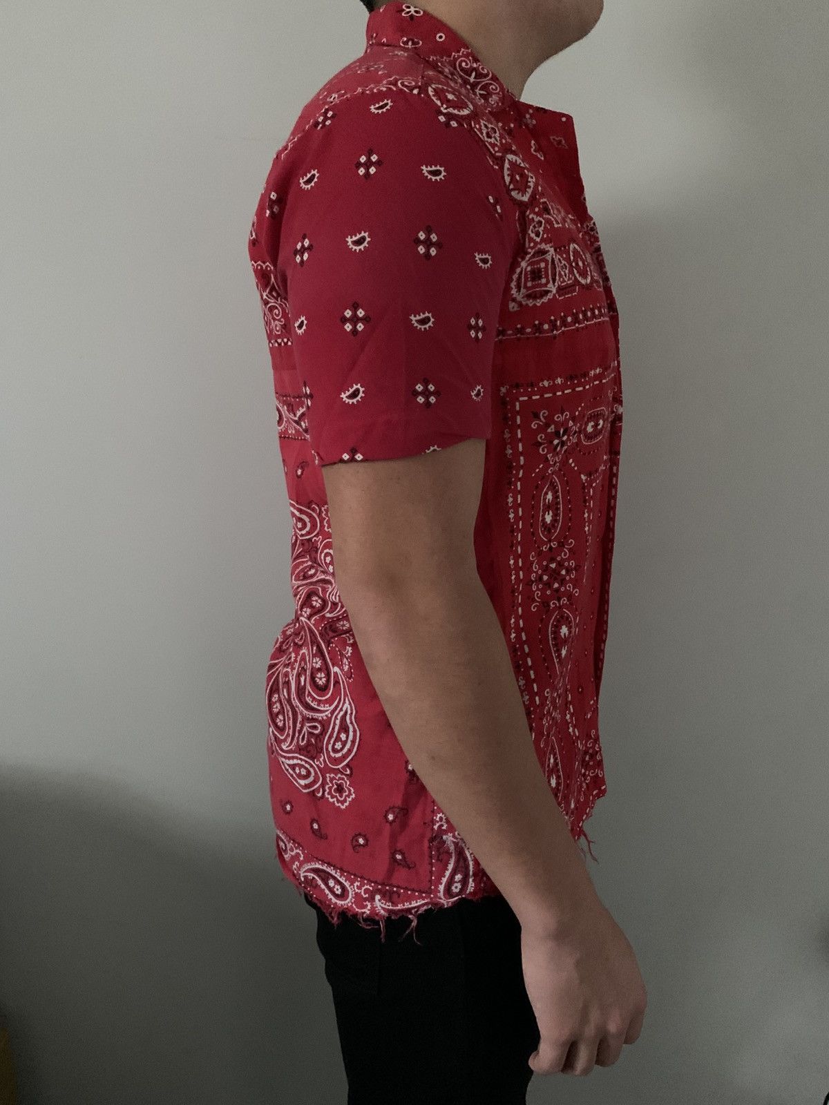 Vintage WornOn LA Vintage Bandana Shirt Size US M / EU 48-50 / 2 - 3 Thumbnail