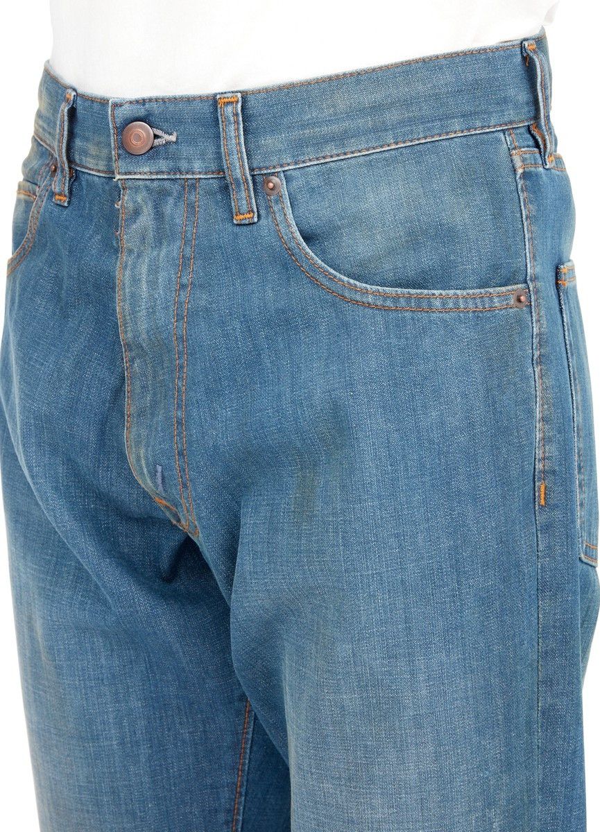 Maison Margiela oc11z0925 Wash Turn-up Jeans in Blue Size US 32 / EU 48 - 3 Thumbnail