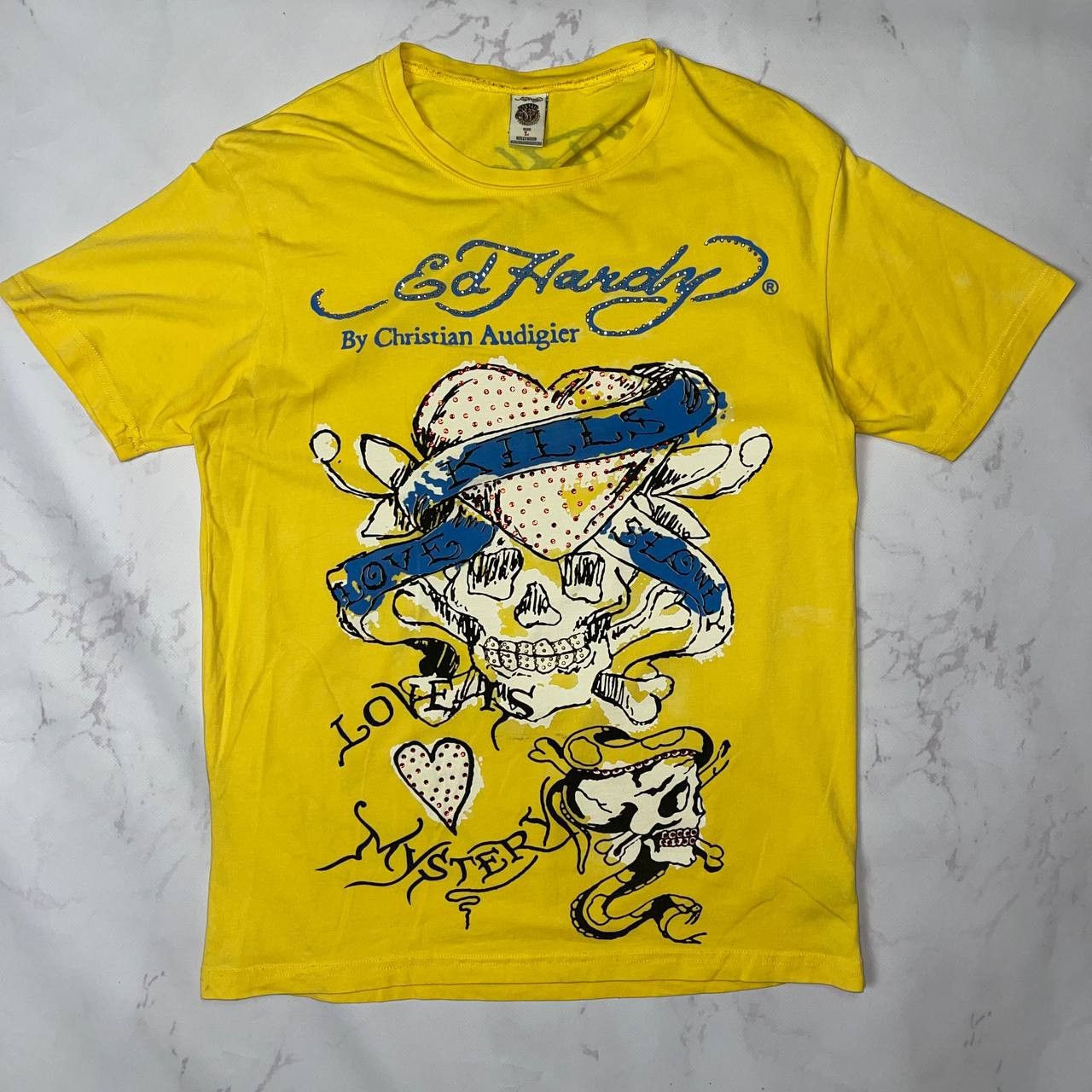 Ed Hardy Ed Hardy × Streetwear × Vintage Ed Hardy T-shirt Size L Y2K Size US L / EU 52-54 / 3 - 1 Thumbnail