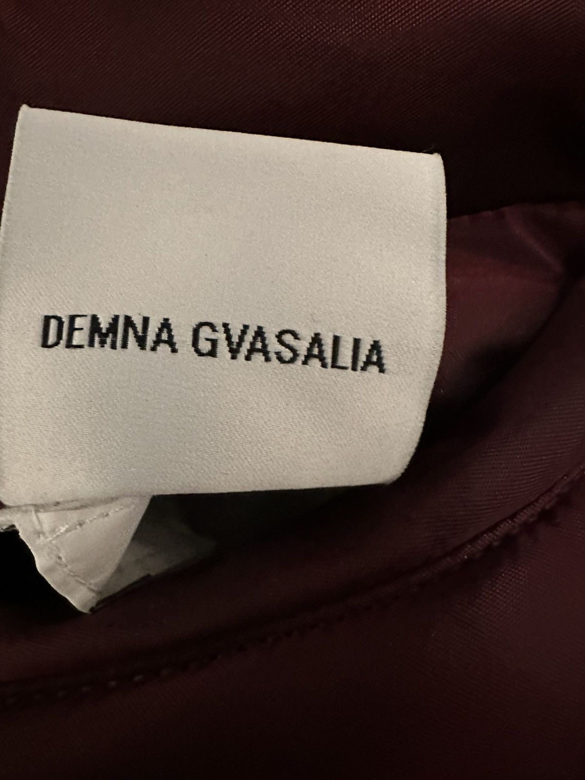 Alpha Industries × Vetements Vetements reversibel MA1 Bomber jacket in burgundy Size US S / EU 44-46 / 1 - 12 Thumbnail