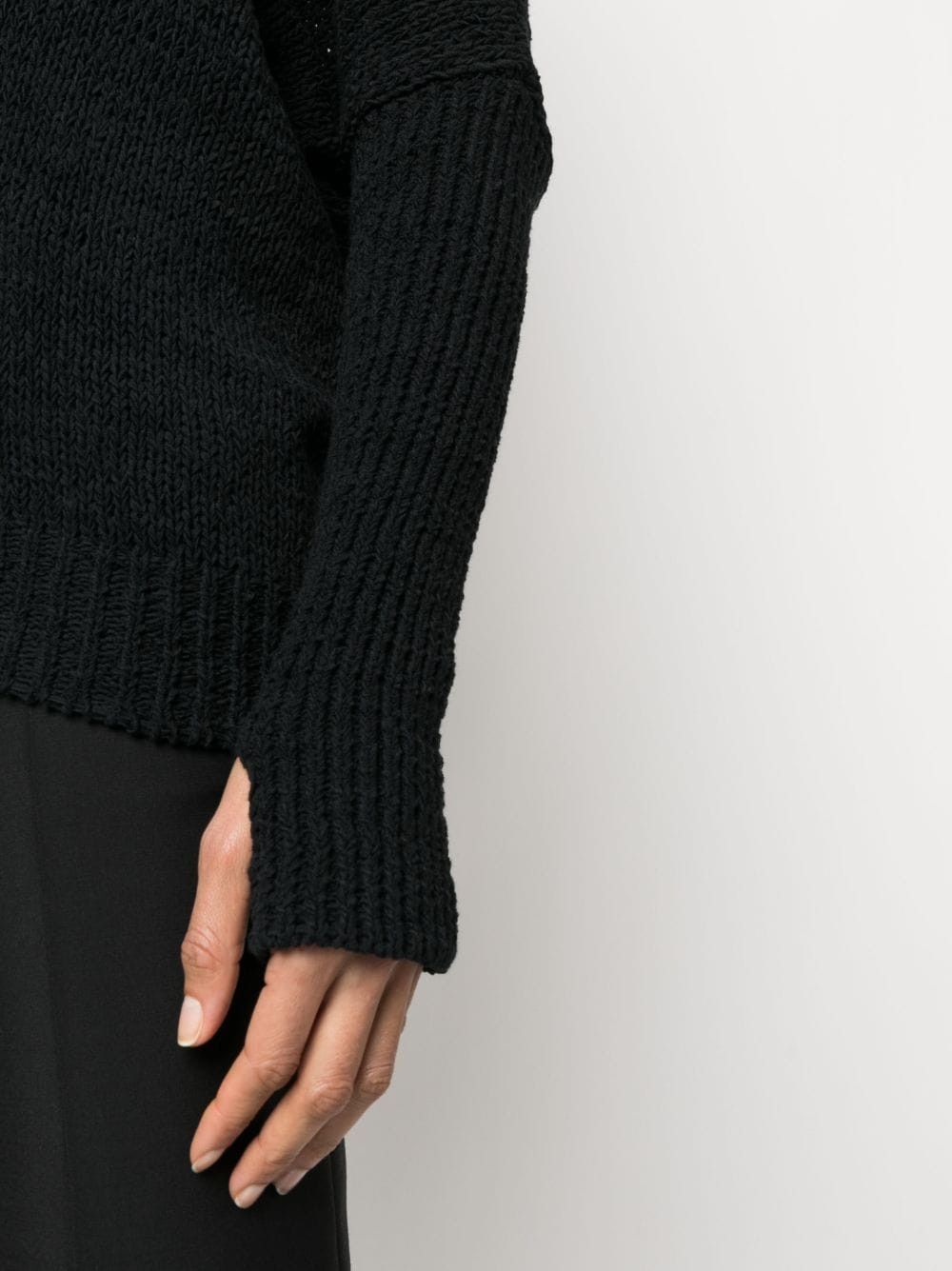 Tom Ford o1loc1c0724 MAK1079 Sweater in Black Size M / US 6-8 / IT 42-44 - 5 Thumbnail