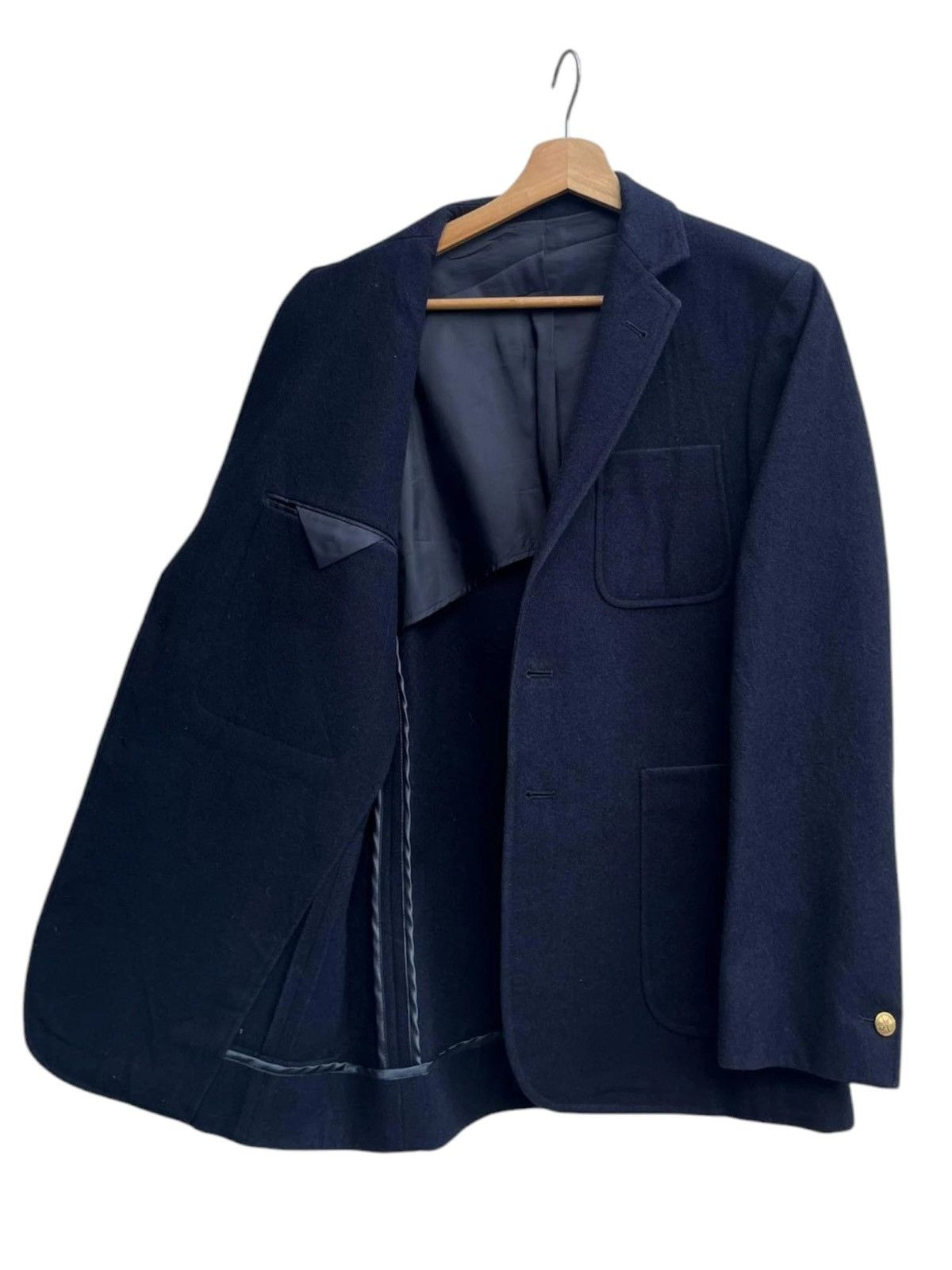 Maison Kitsune Maison Kitsuné Gold Tone Buttons Wool Jacket Size US S / EU 44-46 / 1 - 3 Thumbnail