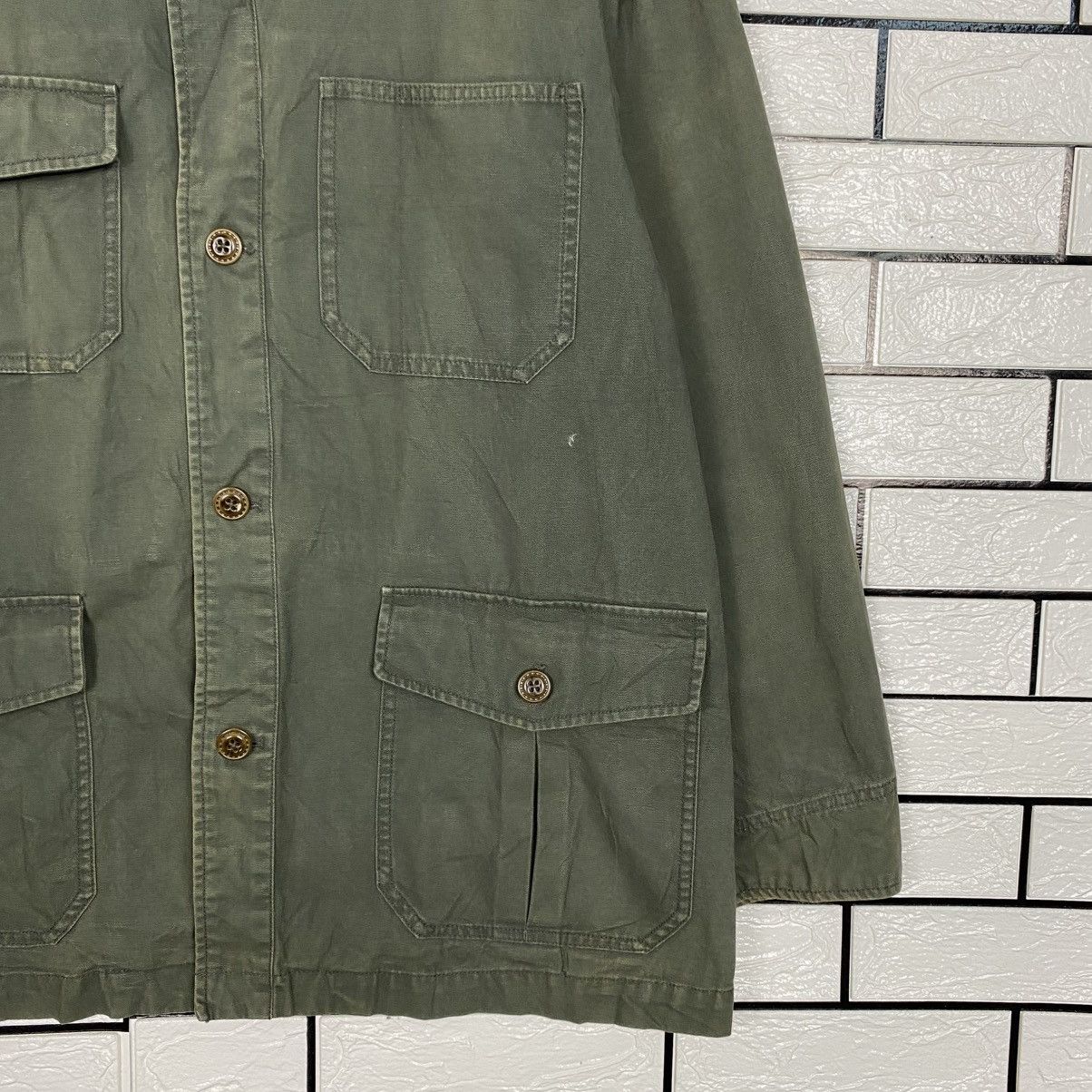 Vintage 📌Vintage Duck Canvas Detroit Chore Jacket Blanket Macchio Size US L / EU 52-54 / 3 - 6 Thumbnail