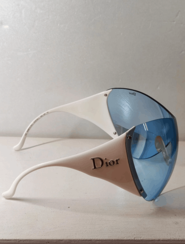 Dior ⚡️ Christian Dior Sunglasses Ski 1 Shield Mask Sport Vintage Size ONE SIZE - 2 Thumbnail
